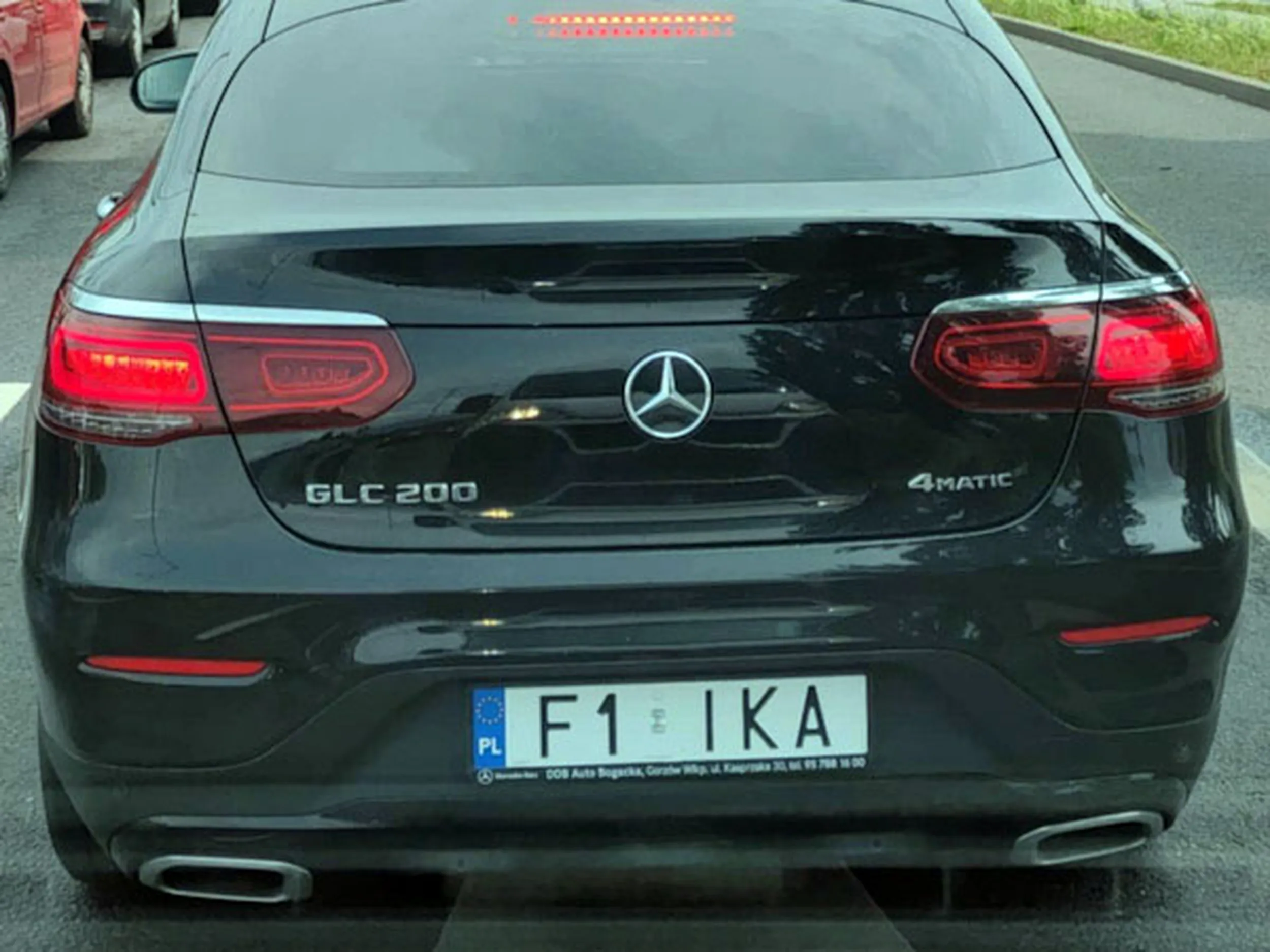 Fajny numer, blacha F1 IKA