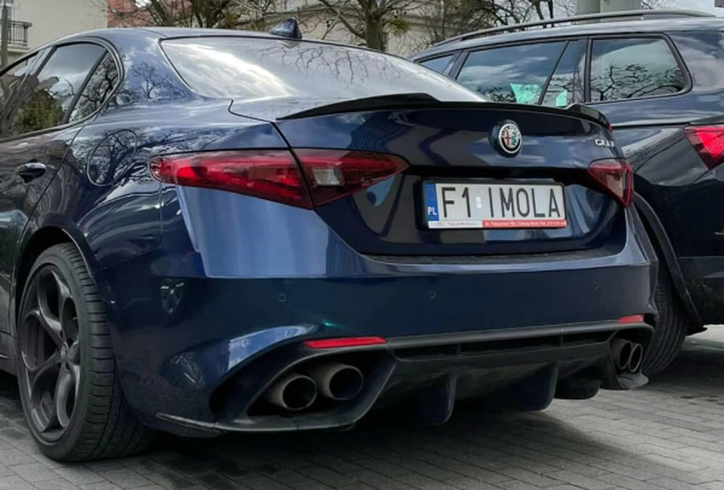 Fajny numer, blacha F1 IMOLA