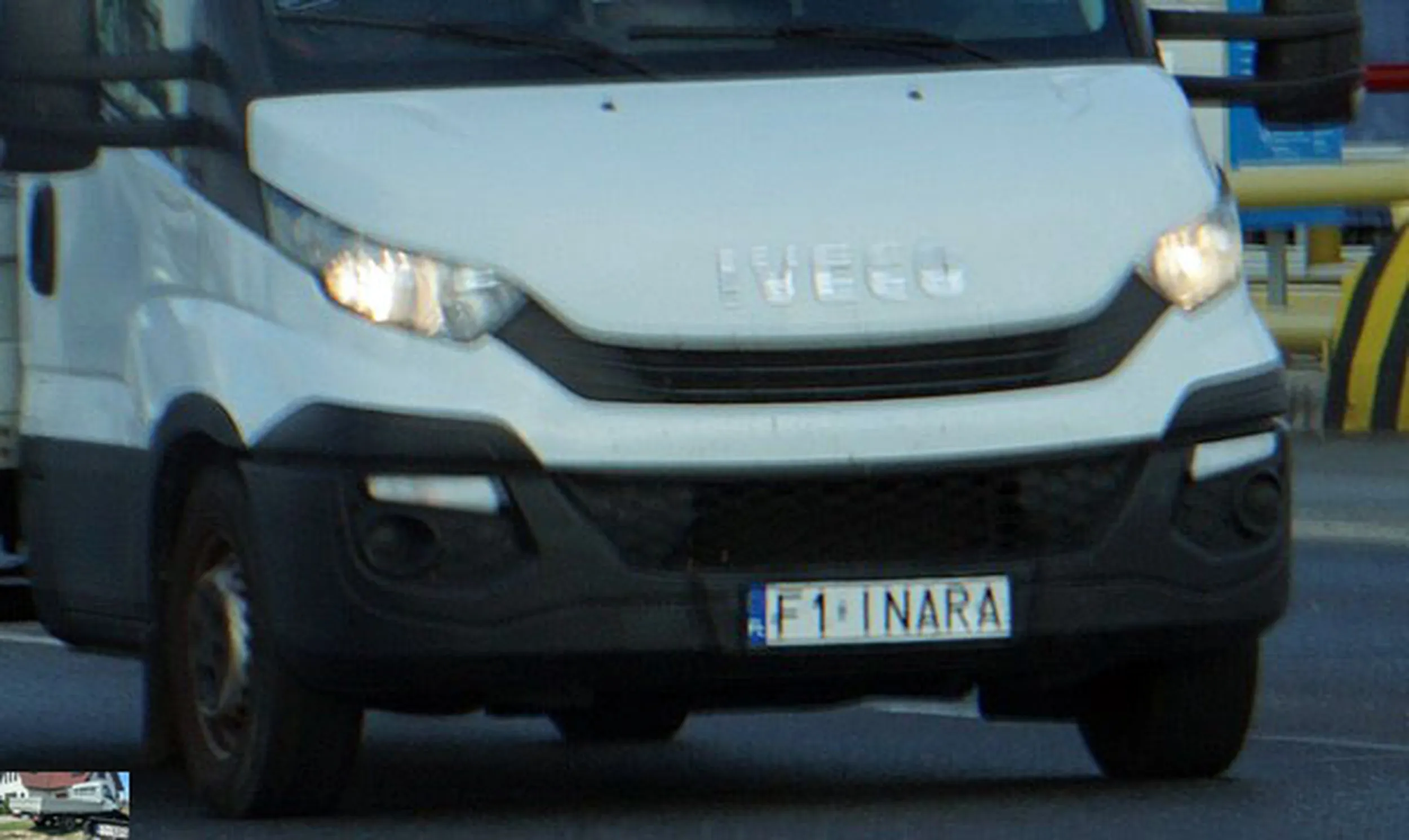 Fajny numer, blacha F1 INARA