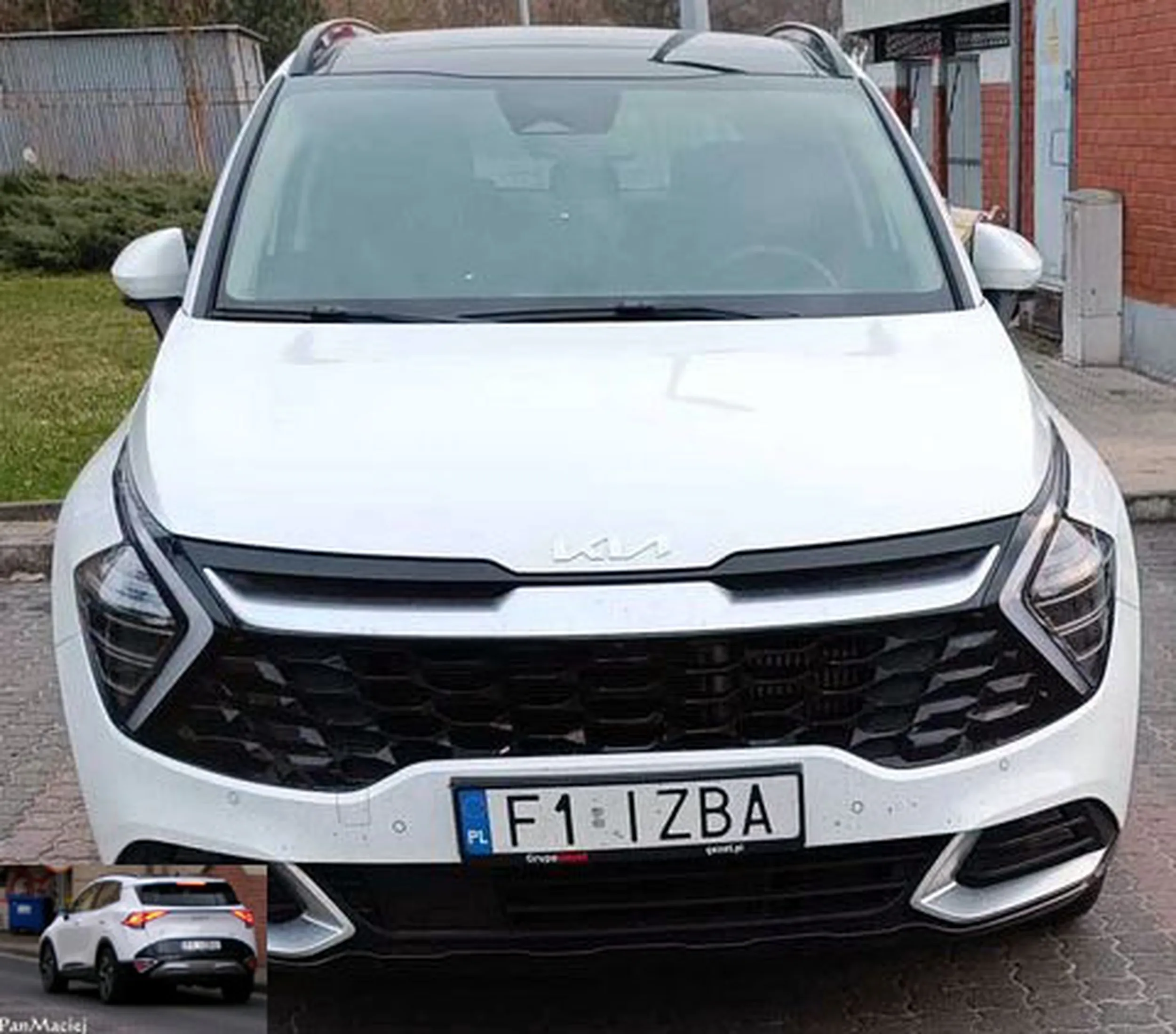 Fajny numer, blacha F1 IZBA