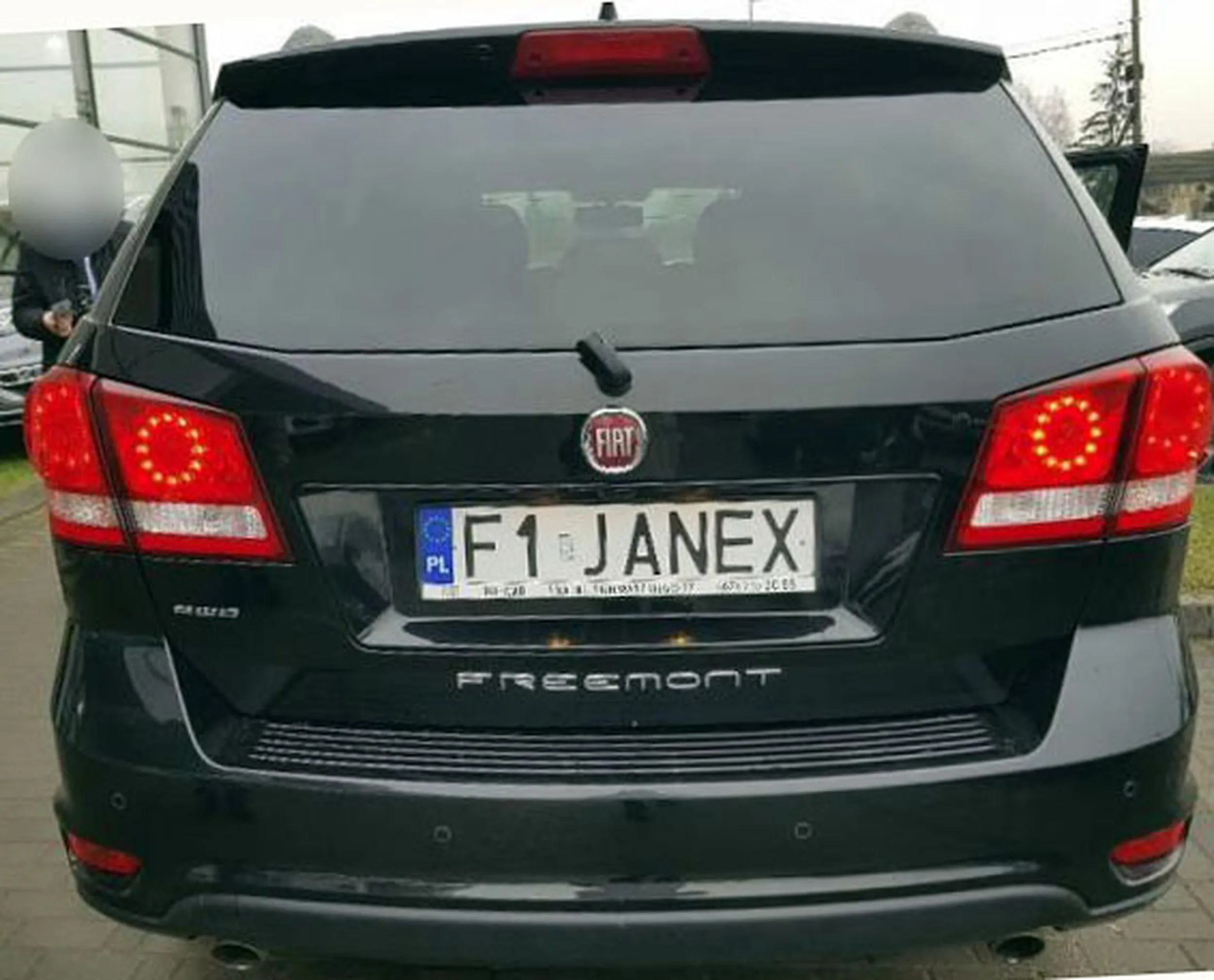 Fajny numer, blacha F1 JANEX