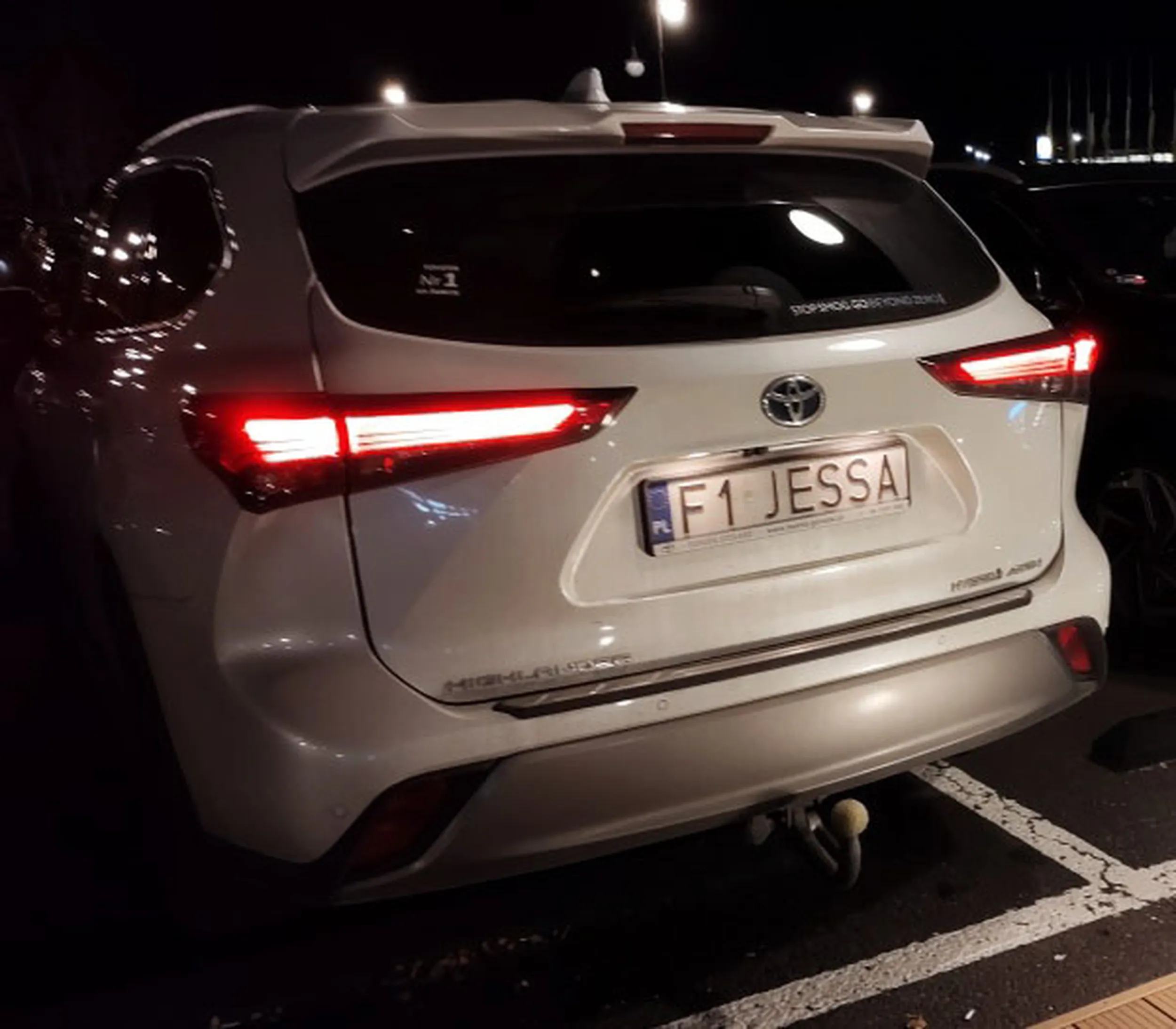 Fajny numer, blacha F1 JESSA