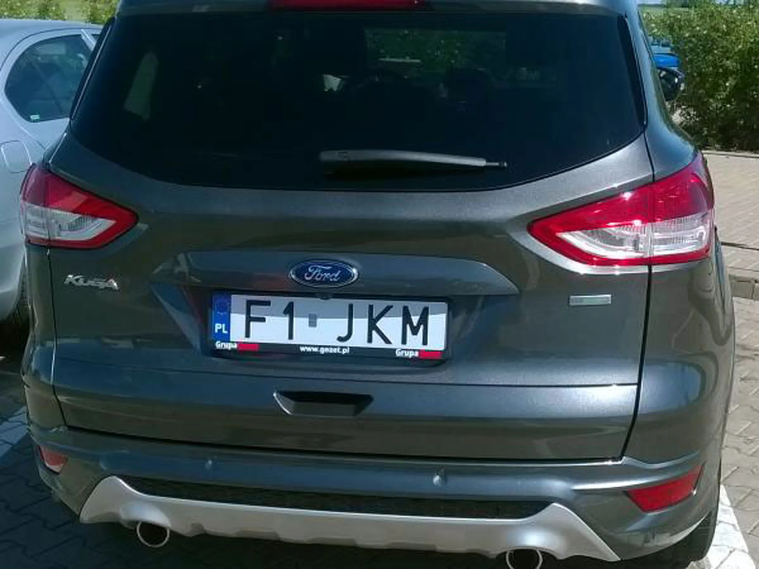 Fajny numer, blacha F1 JKM