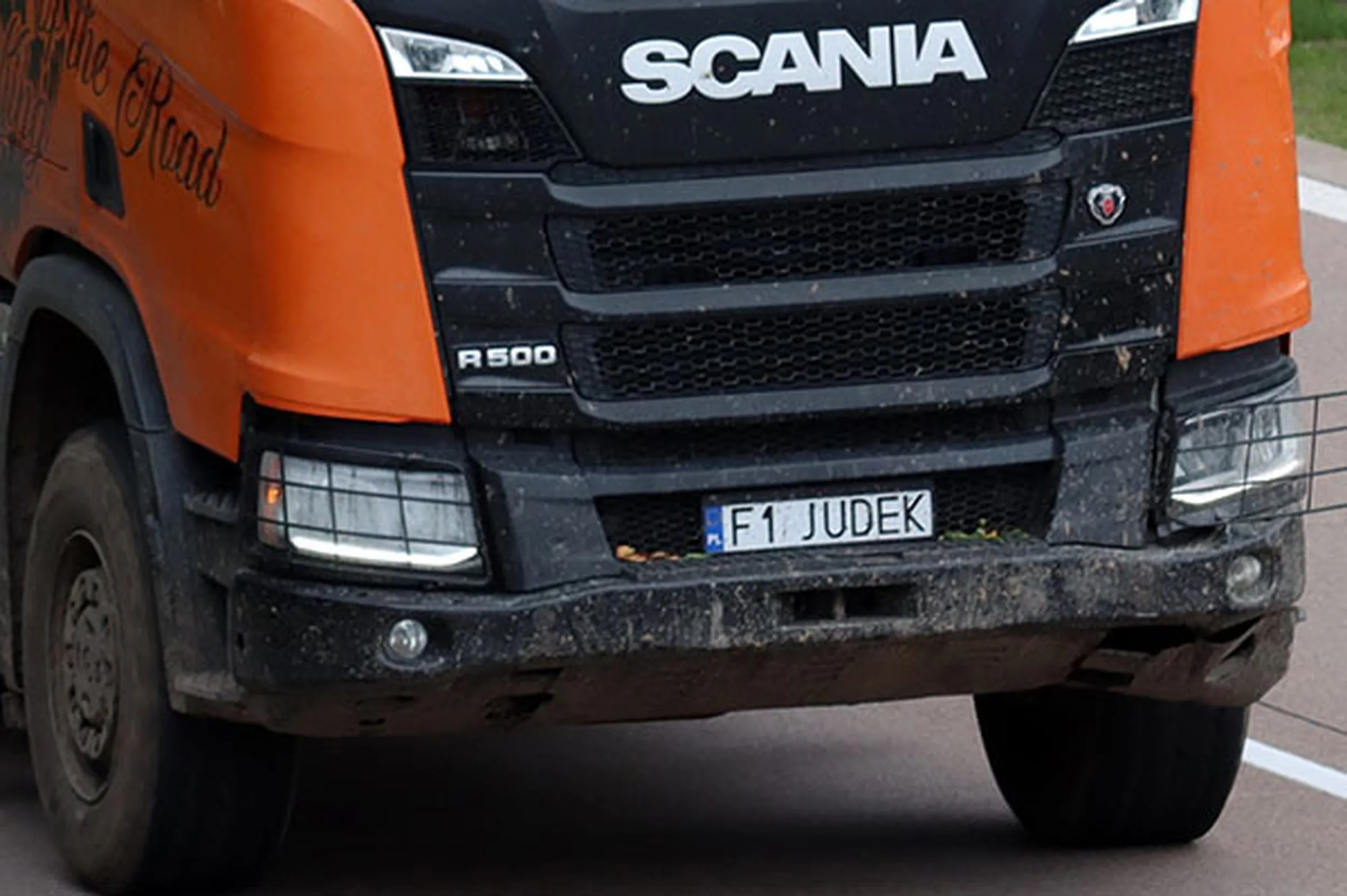 Fajny numer, blacha F1 JUDEK