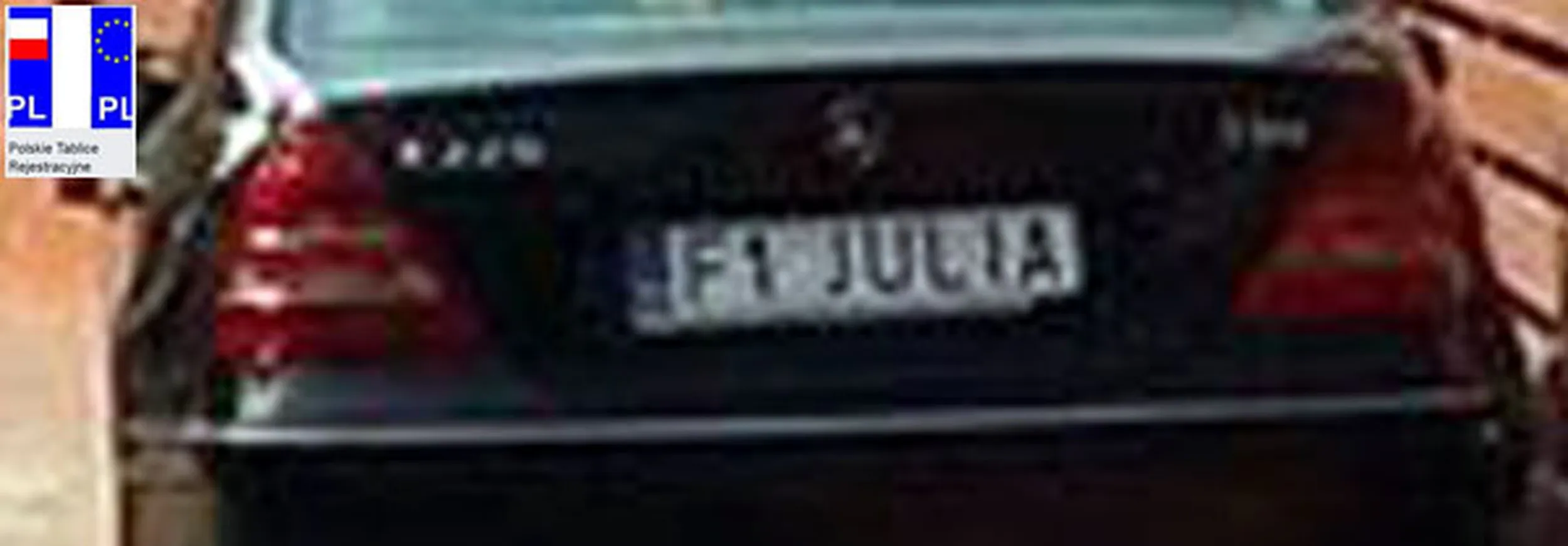 Fajny numer, blacha F1 JULIA