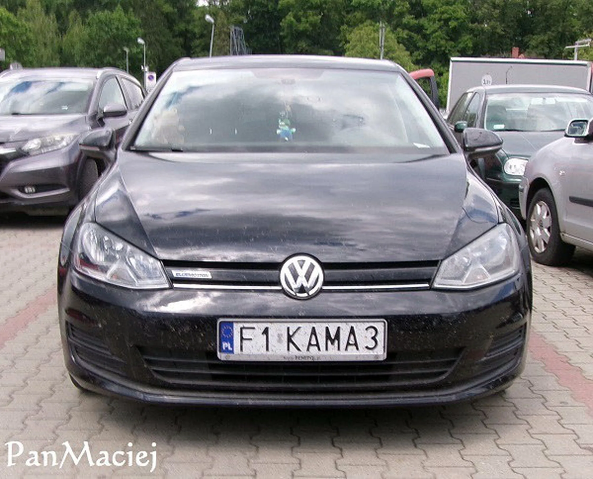 Fajny numer, blacha F1 KAMA3