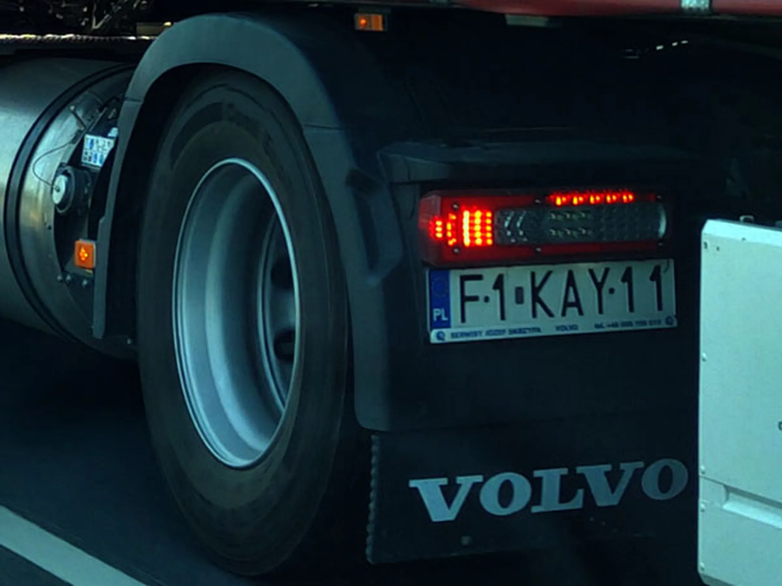 Fajny numer, blacha F1 KAY11