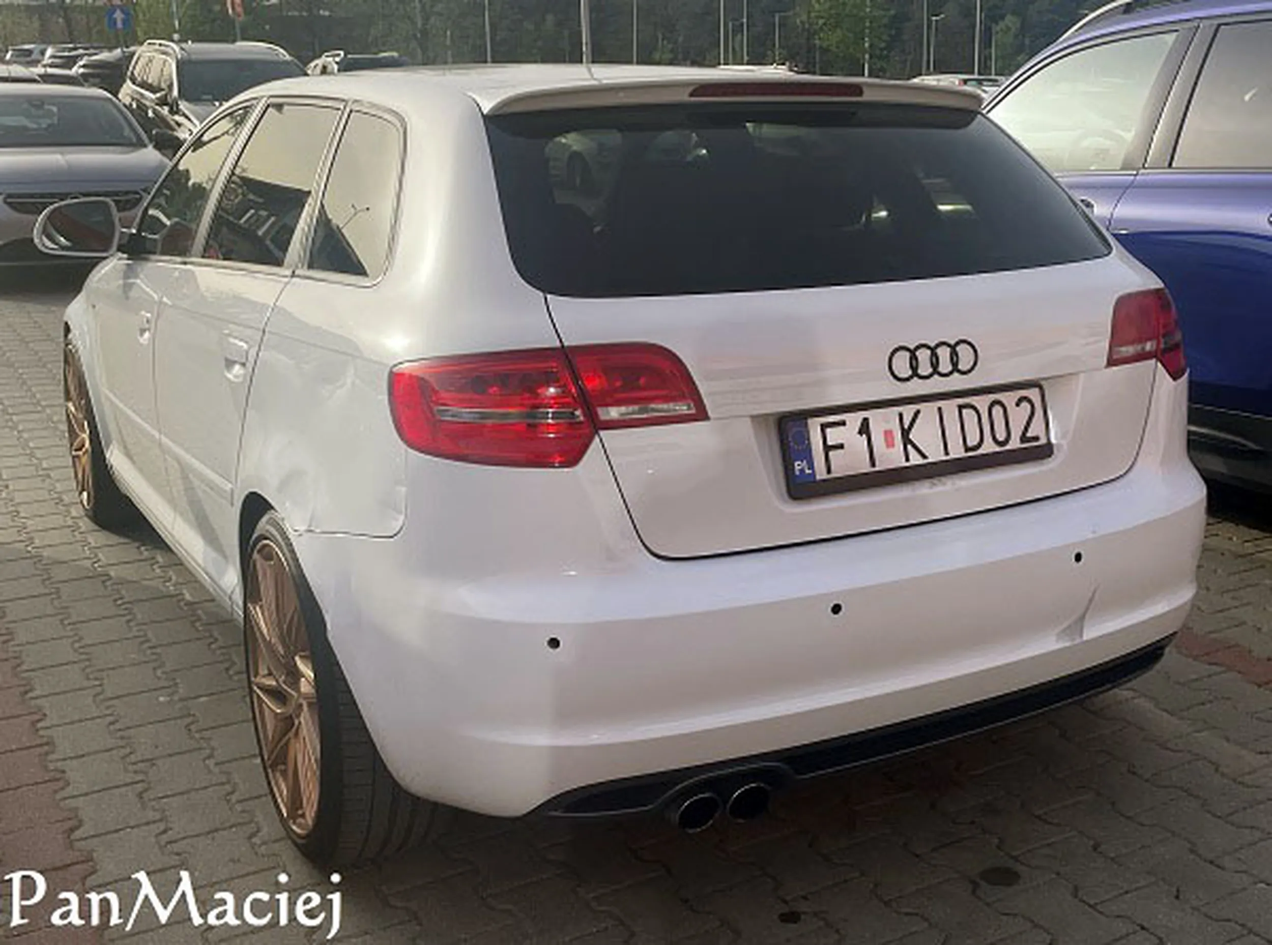 Fajny numer, blacha F1 KID02