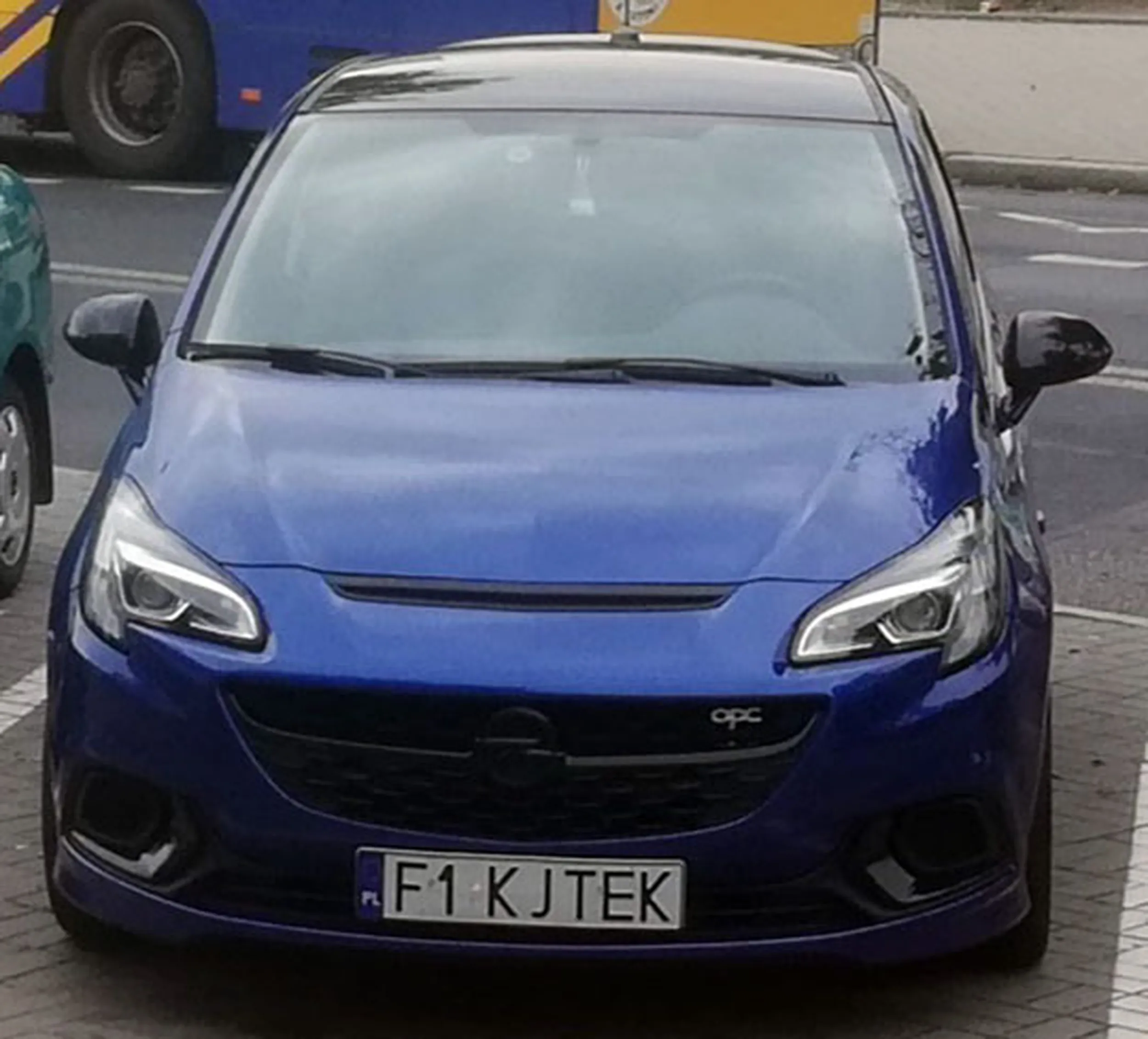 Fajny numer, blacha F1 KJTEK