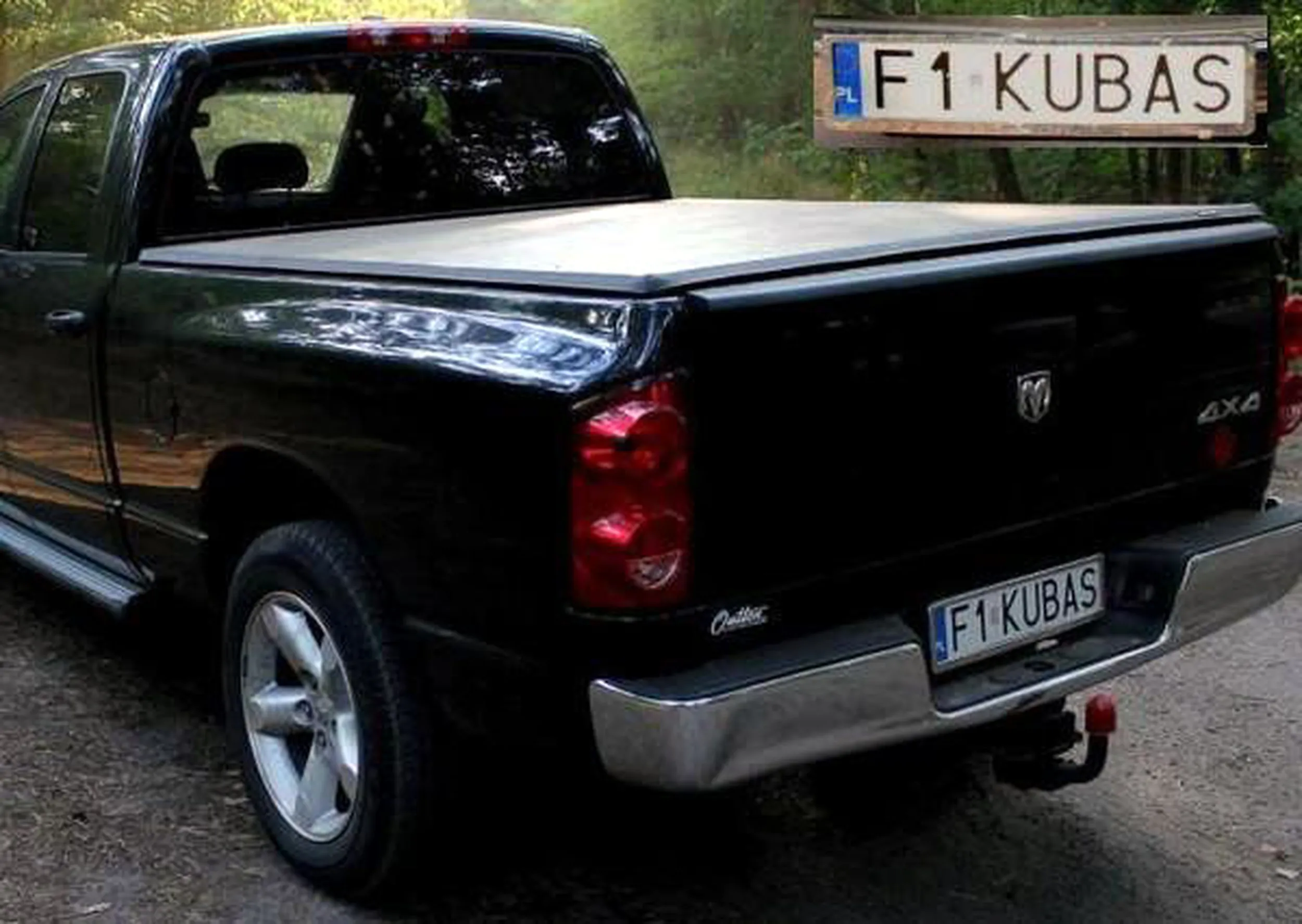 Fajny numer, blacha F1 KUBAS