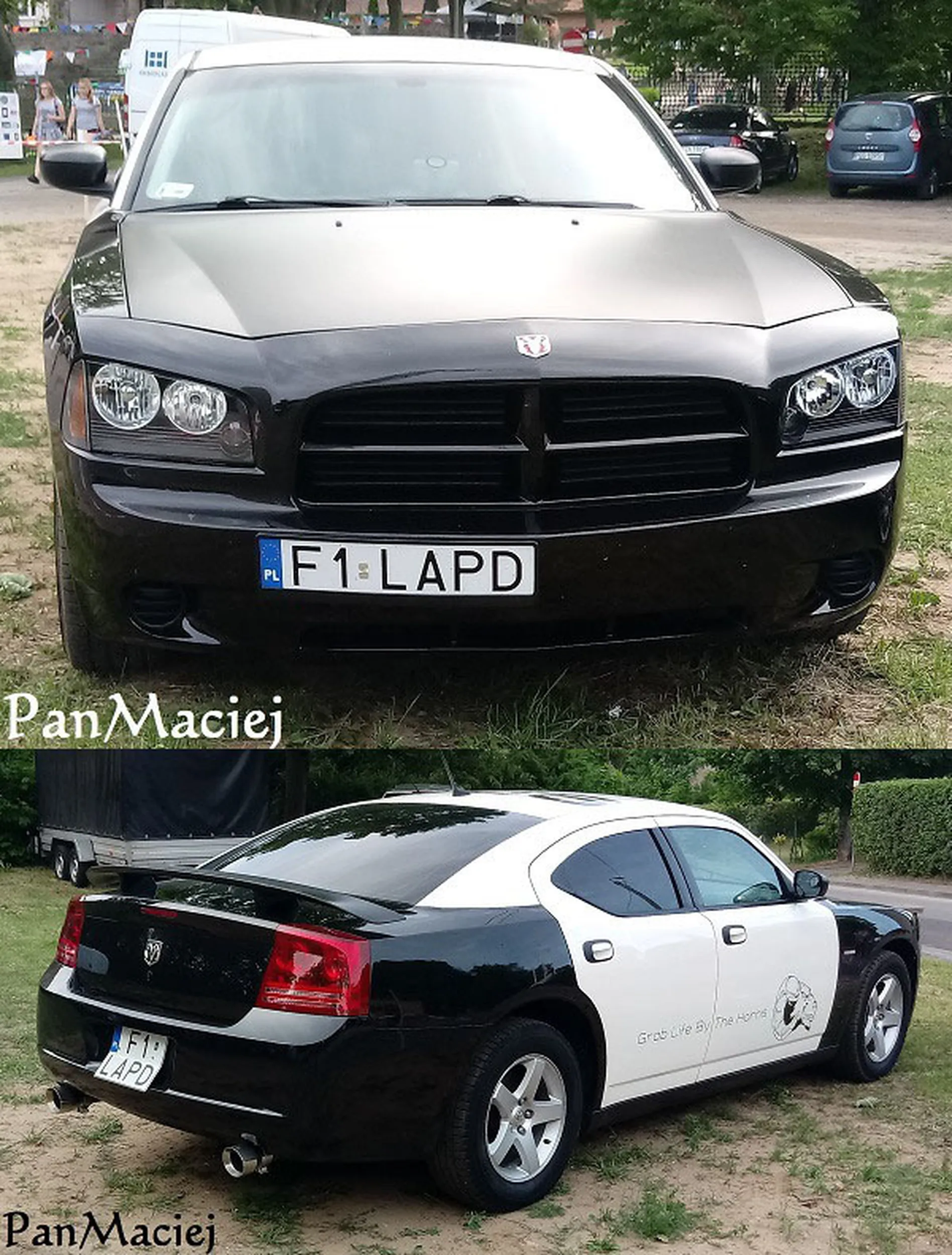 Fajny numer, blacha F1 LAPD