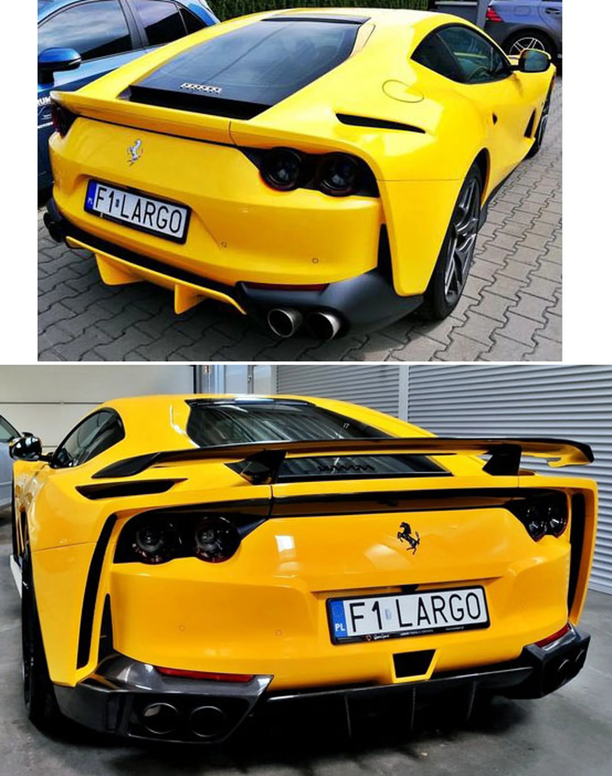 Fajny numer, blacha F1 LARGO