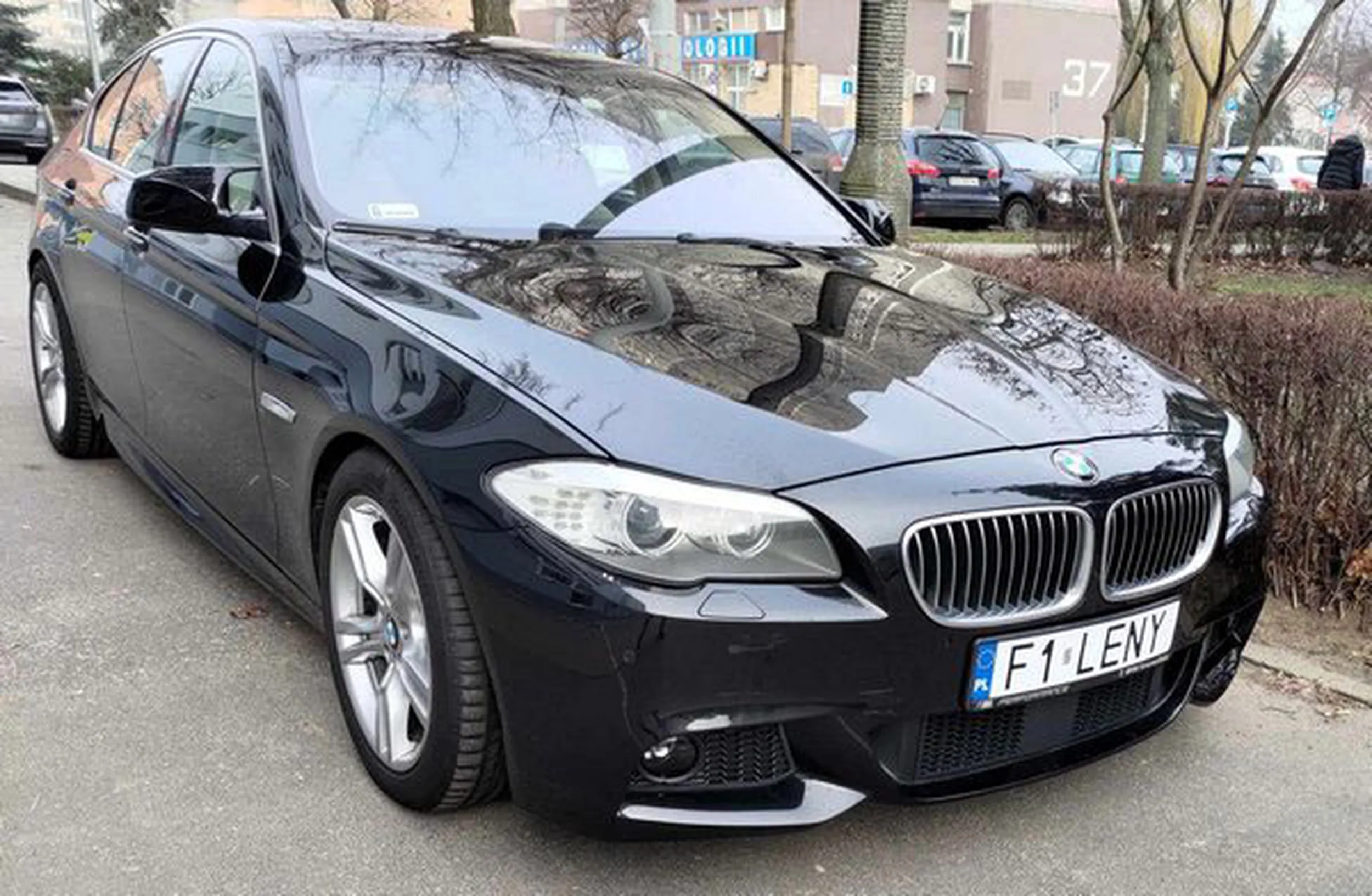 Fajny numer, blacha F1 LENY