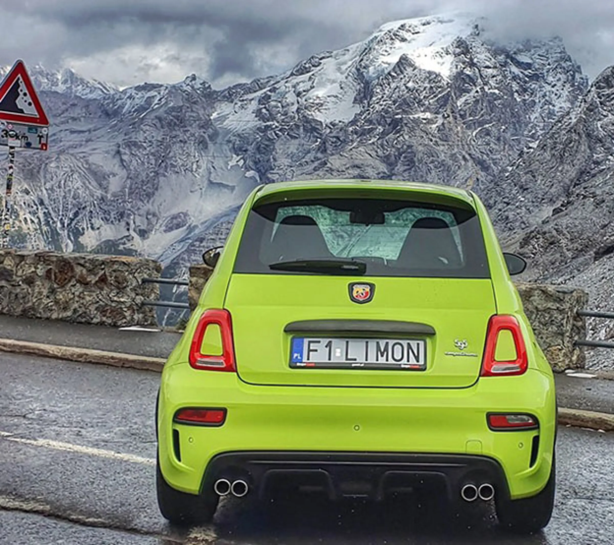 Fajny numer, blacha F1 LIMON