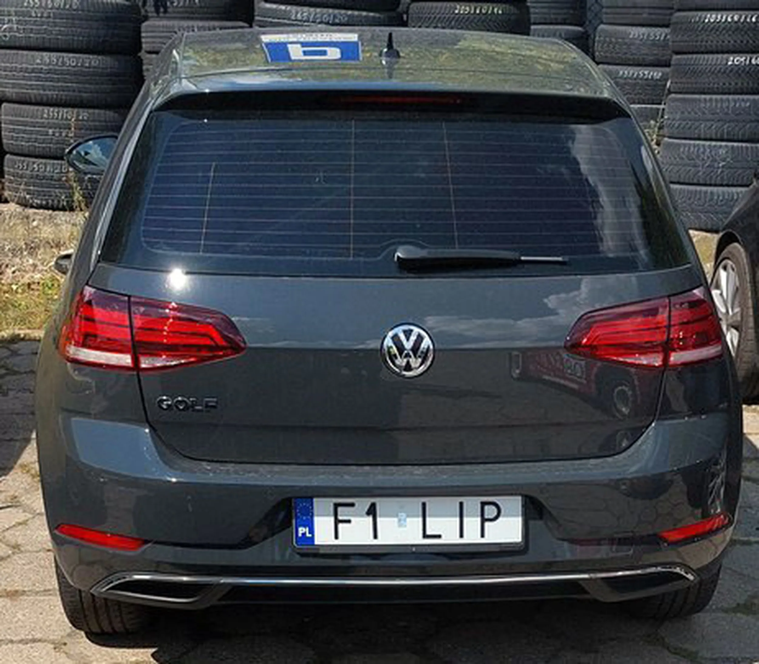 Fajny numer, blacha F1 LIP