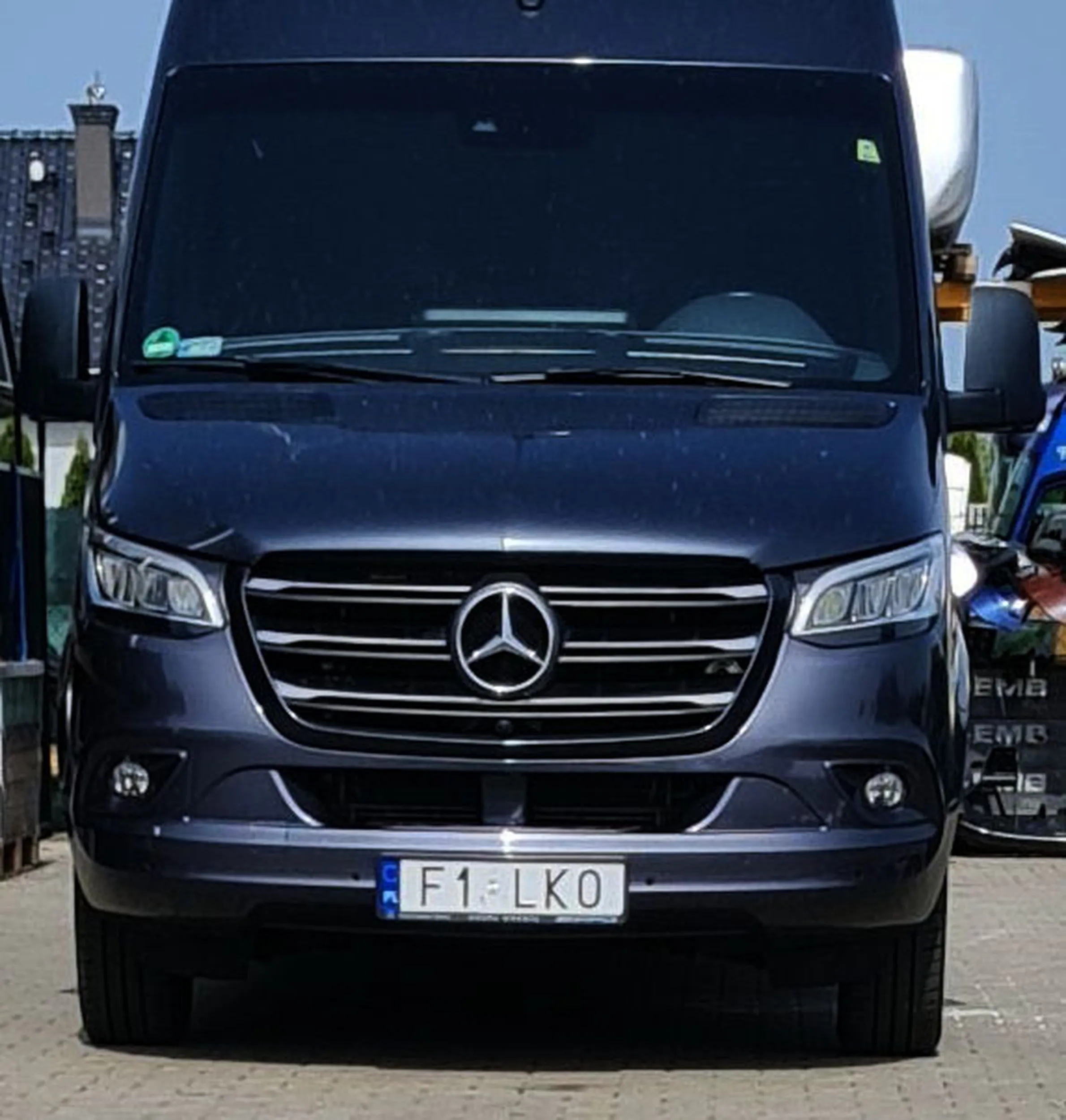 Fajny numer, blacha F1 LKO