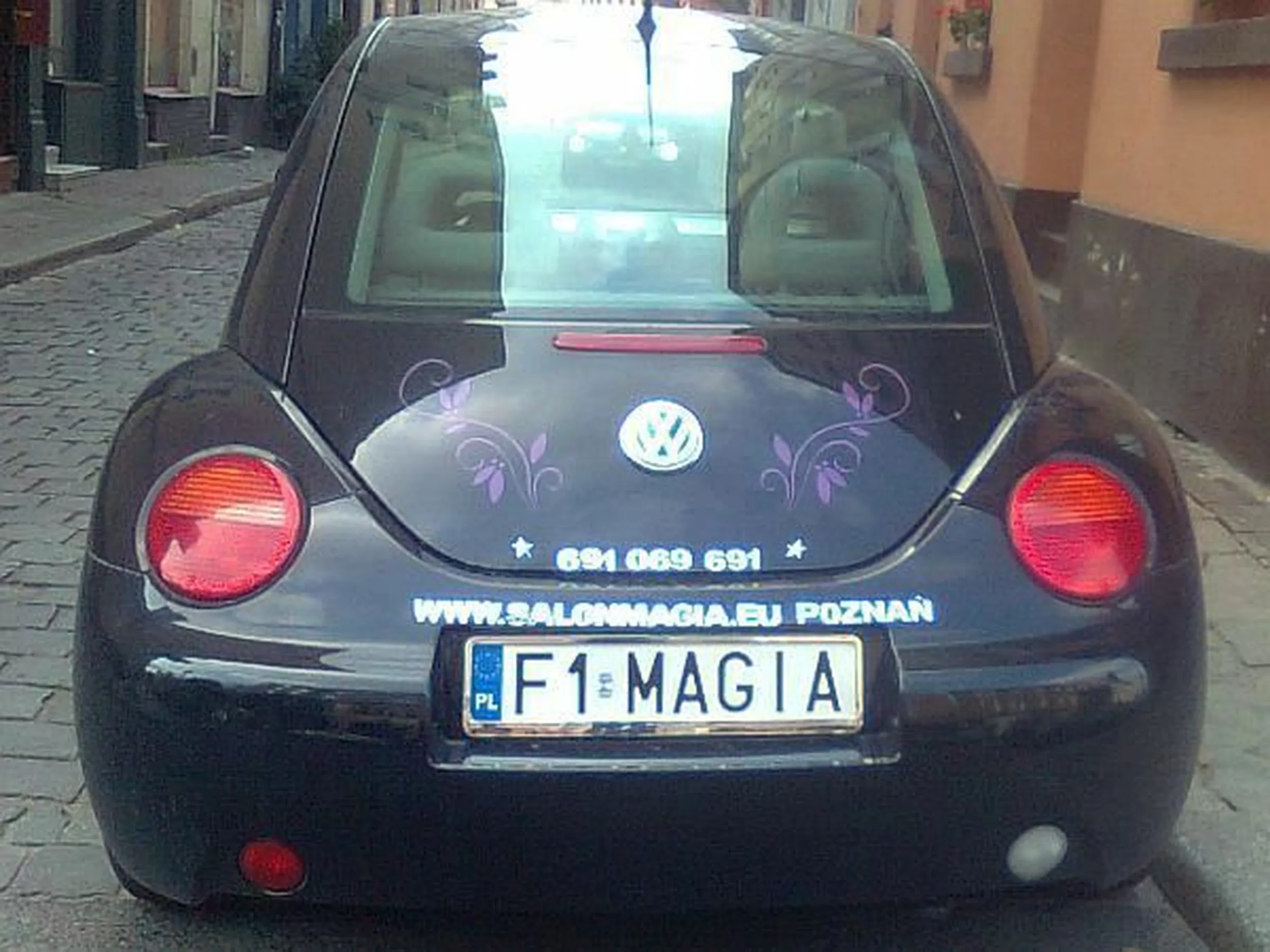 Fajny numer, blacha F1 MAGIA