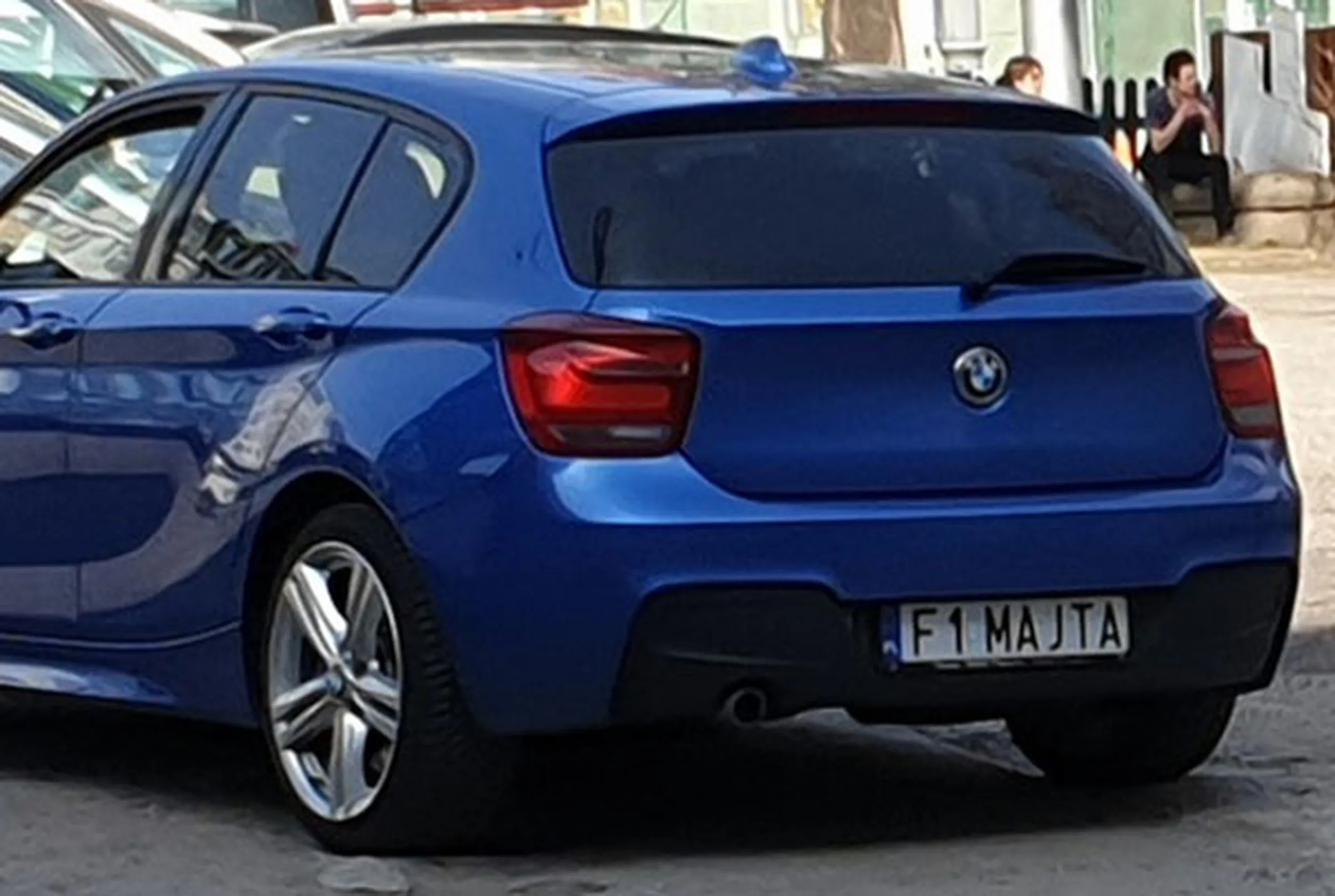 Fajny numer, blacha F1 MAJTA