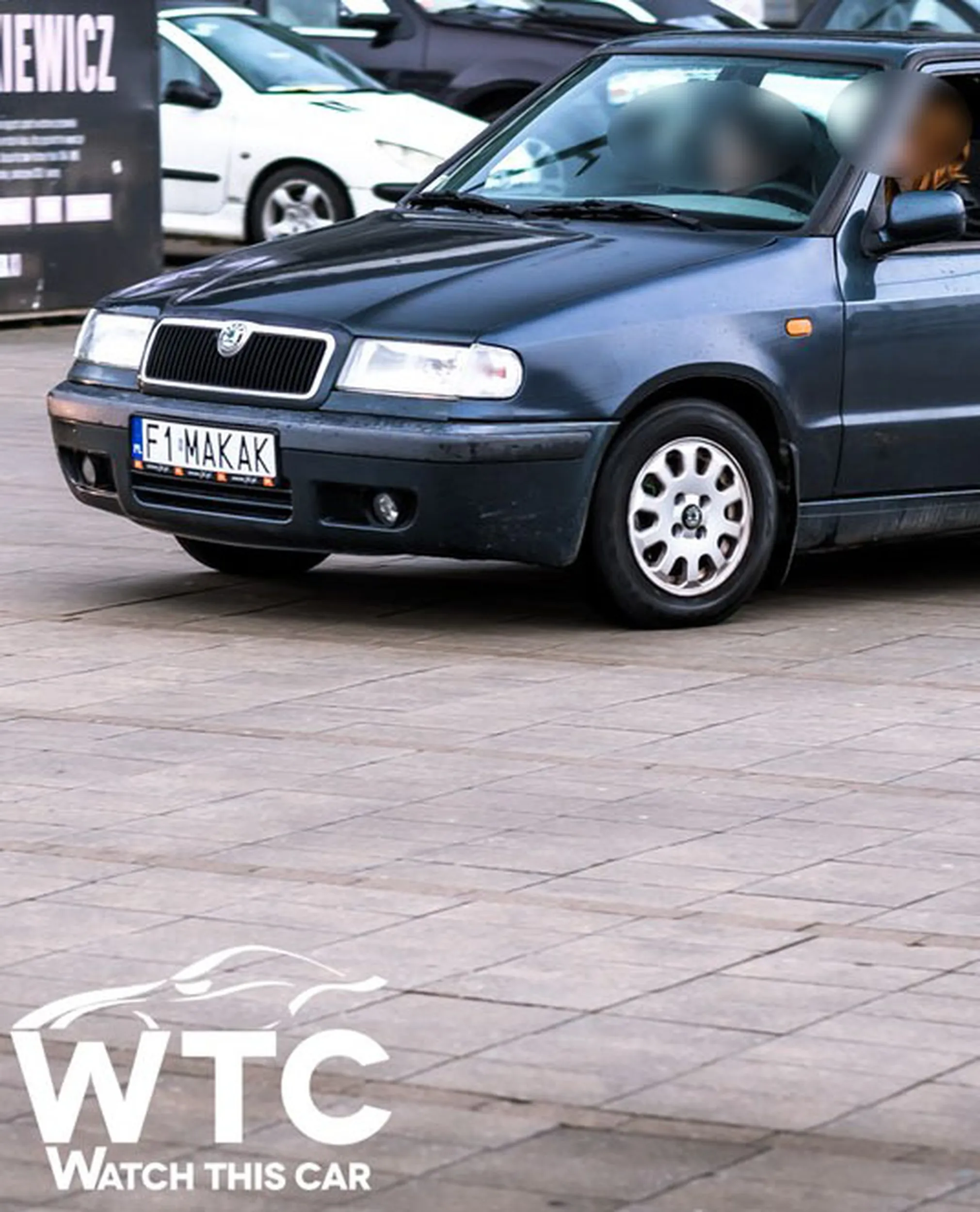 Fajny numer, blacha F1 MAKAK