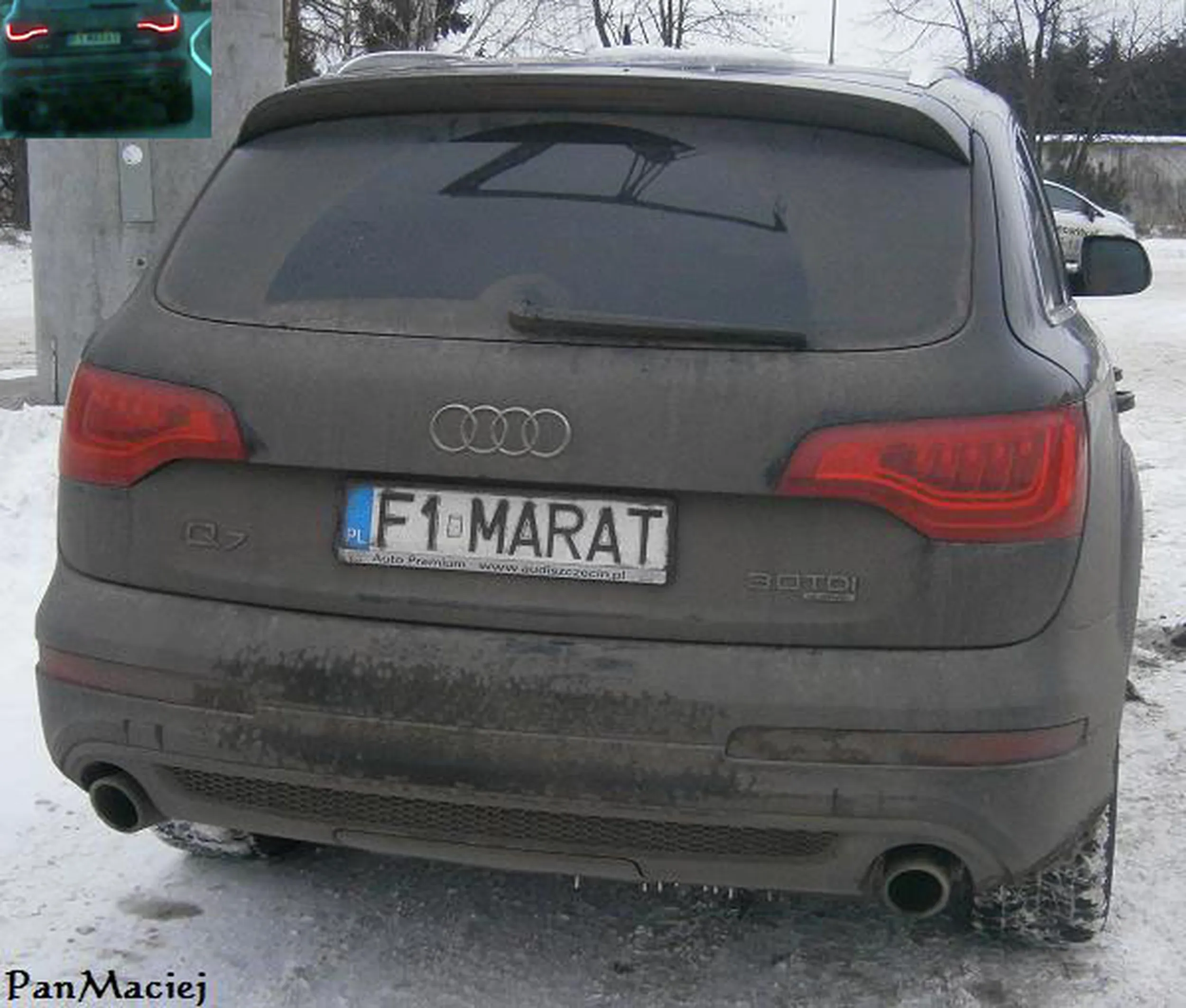 Fajny numer, blacha F1 MARAT