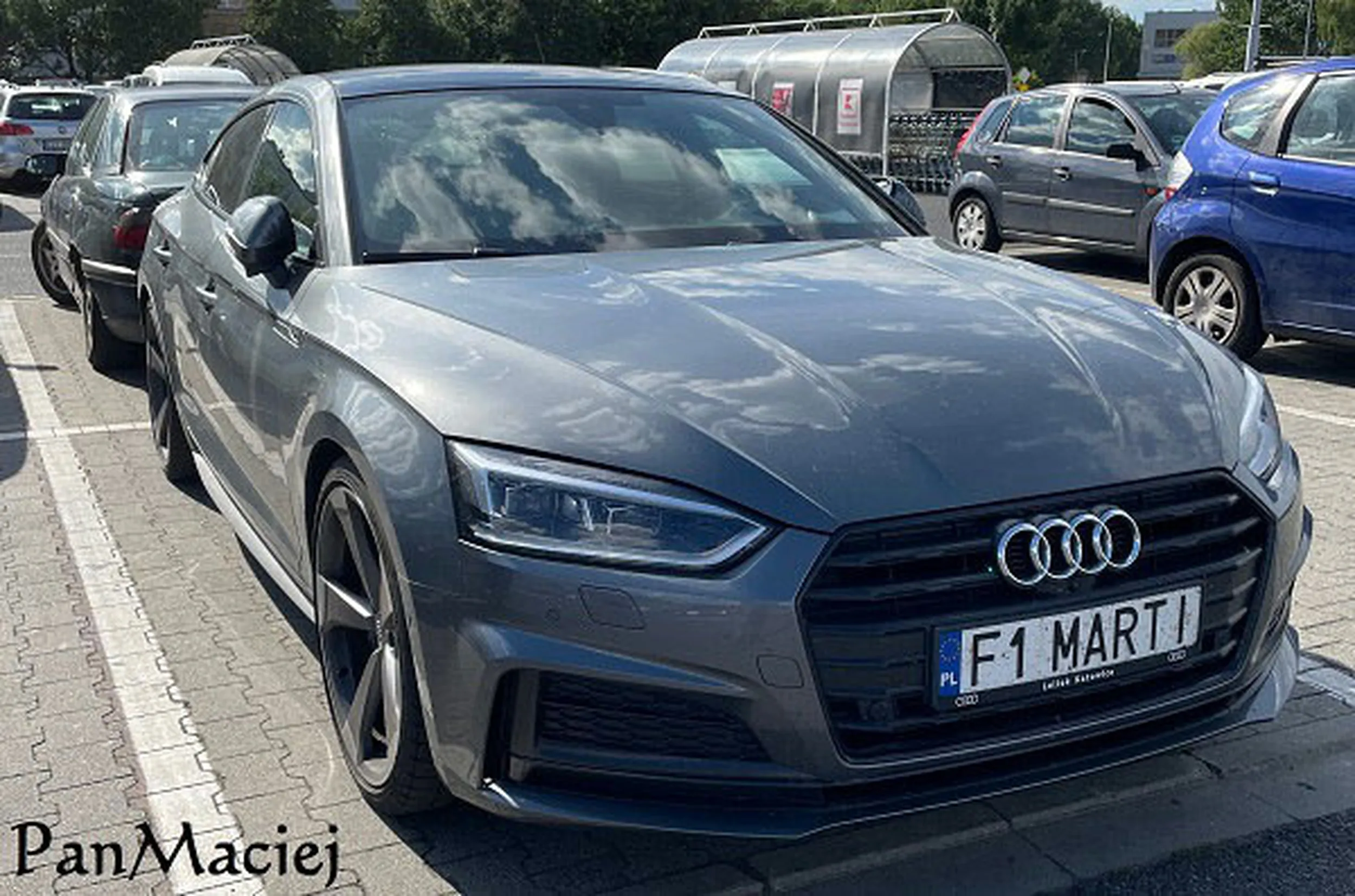 Fajny numer, blacha F1 MARTI