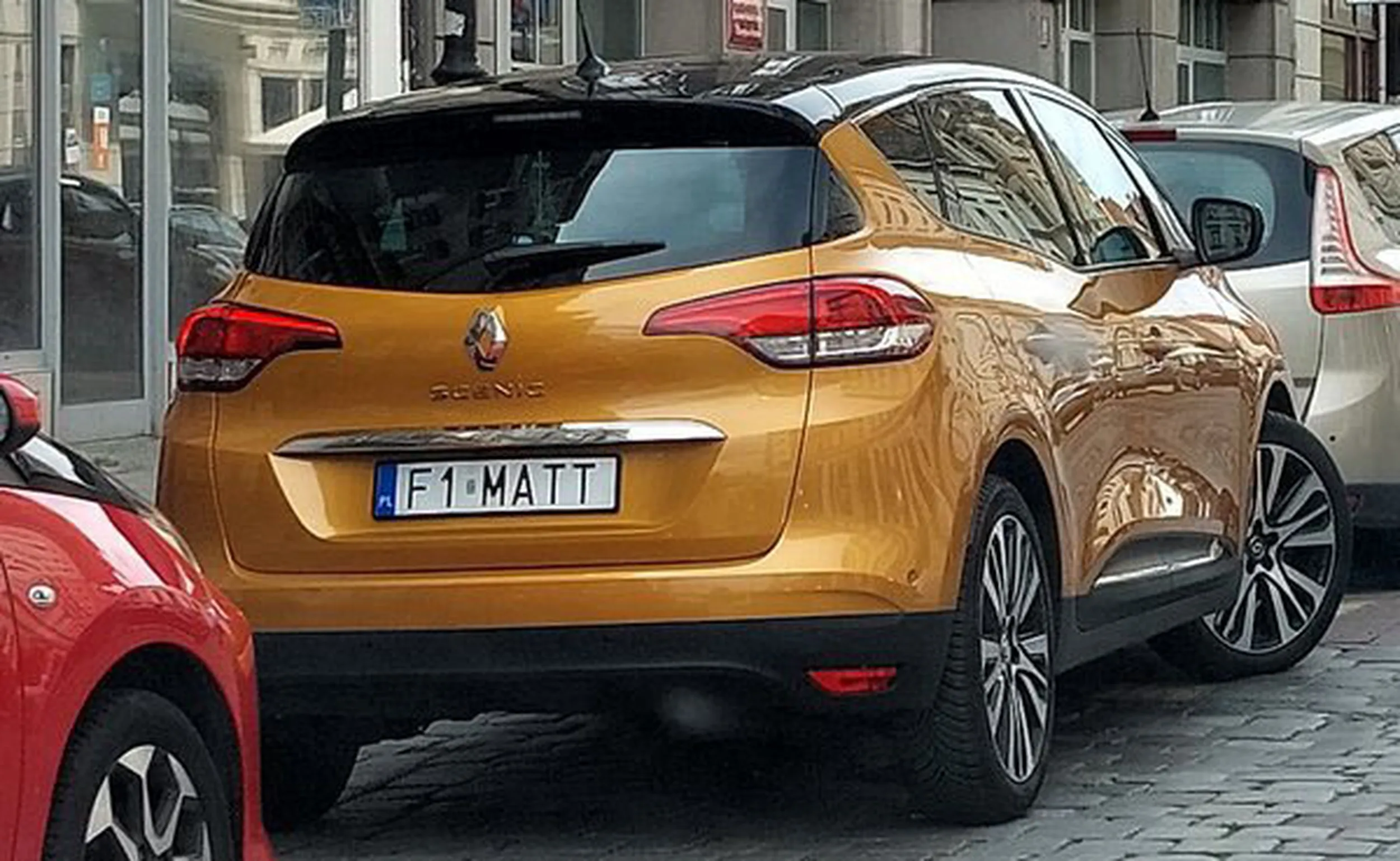 Fajny numer, blacha F1 MATT