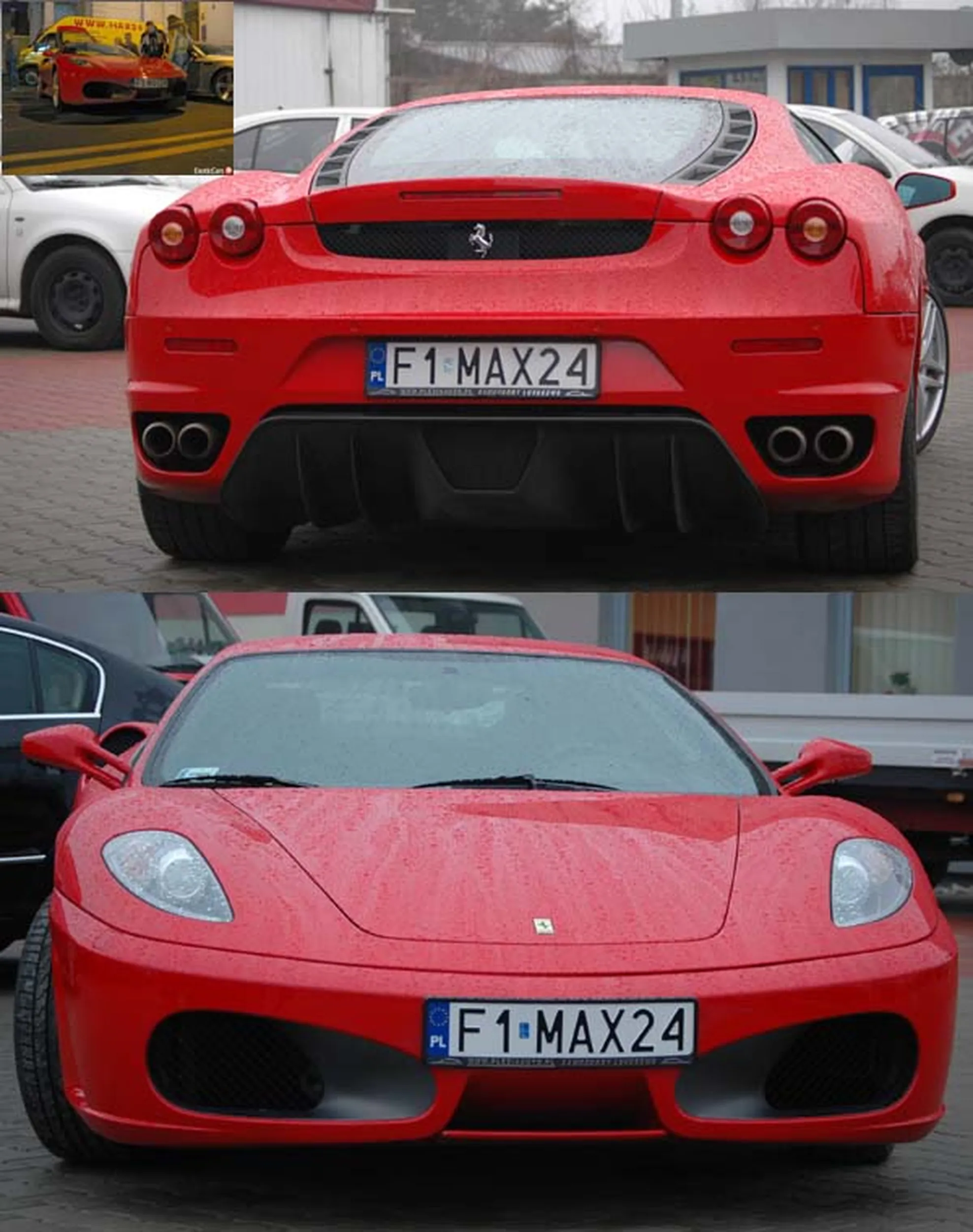 Fajny numer, blacha F1 MAX24