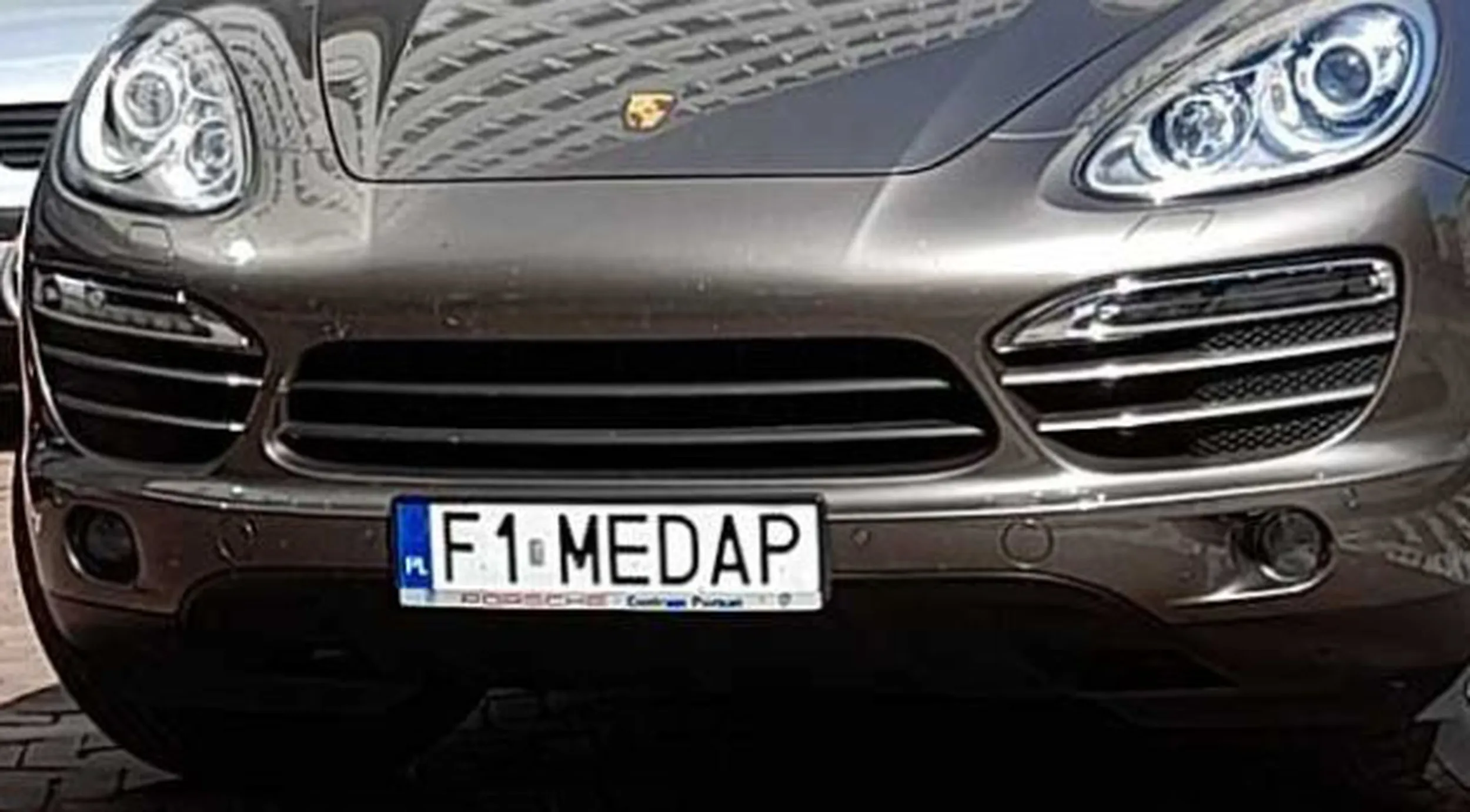 Fajny numer, blacha F1 MEDAP