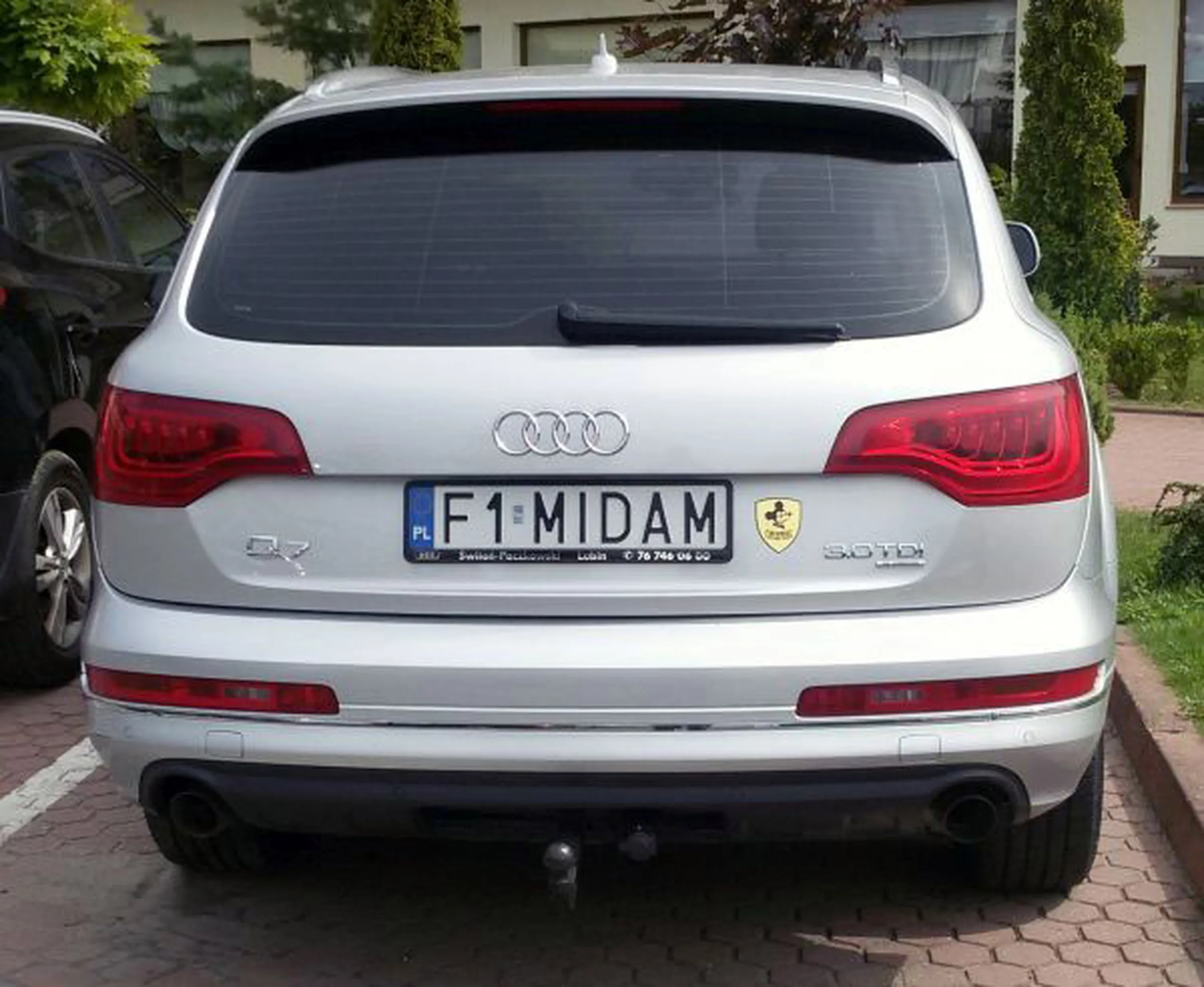 Fajny numer, blacha F1 MIDAM