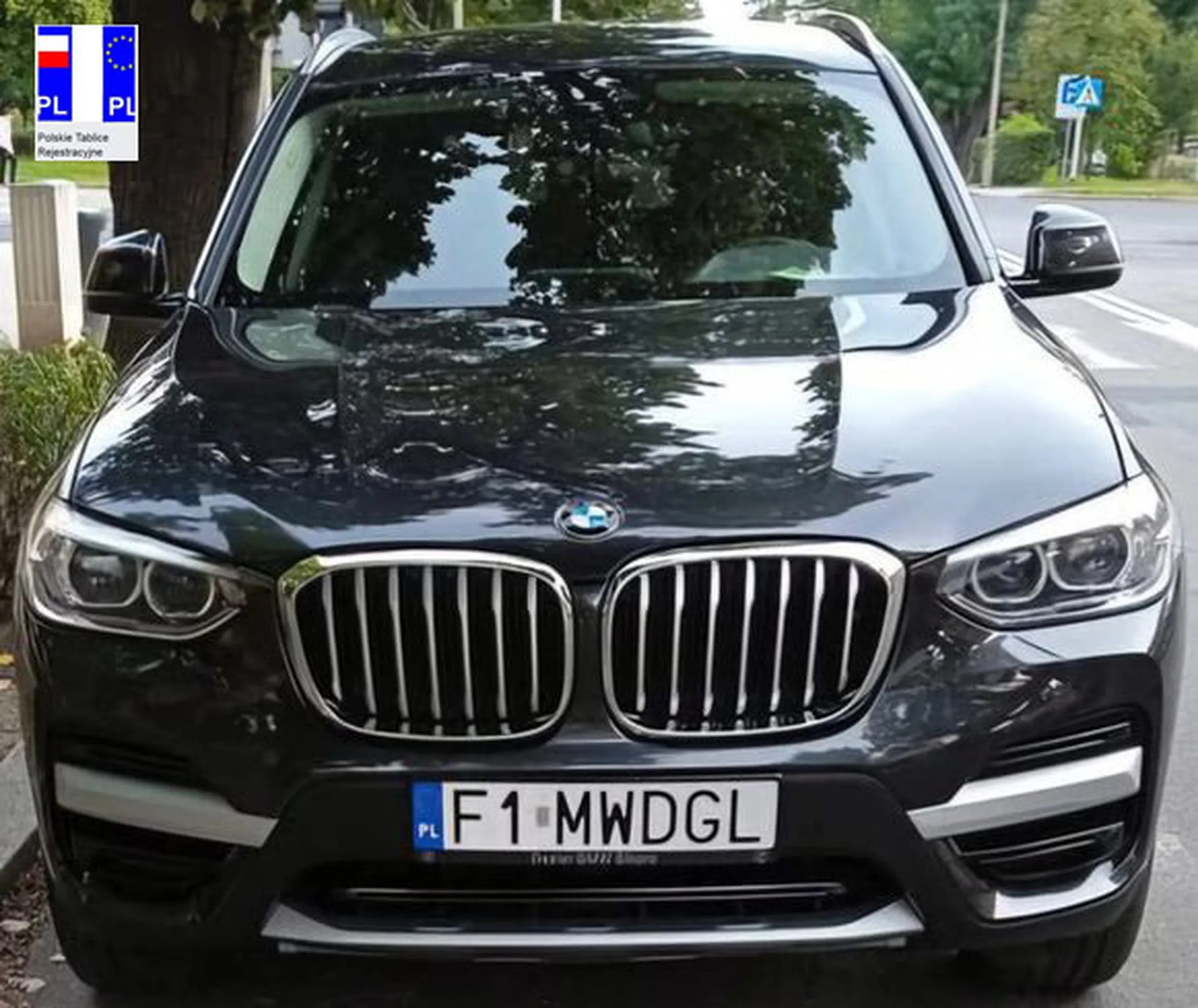 Fajny numer, blacha F1 MWDGL