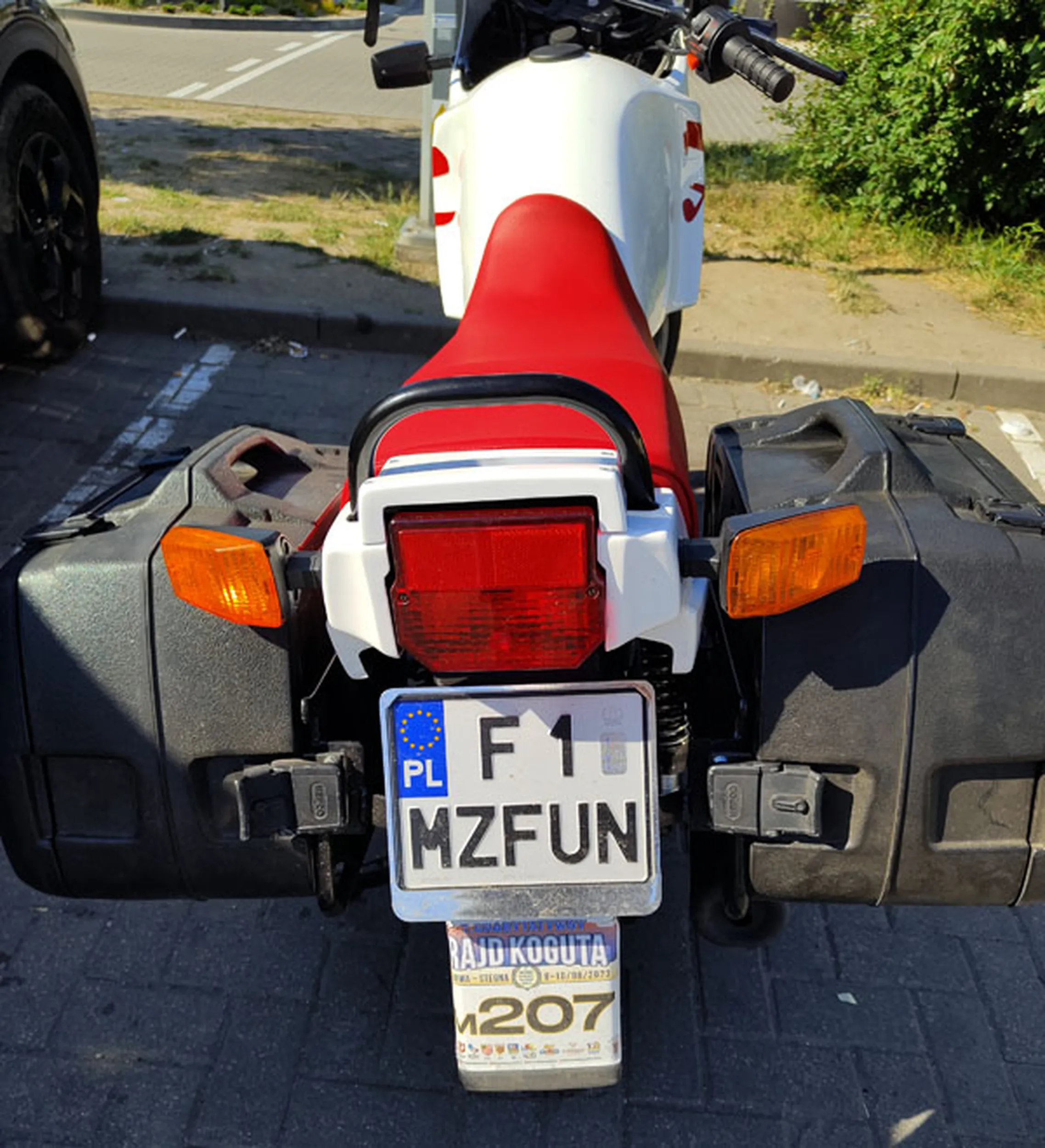 Fajny numer, blacha F1 MZFUN