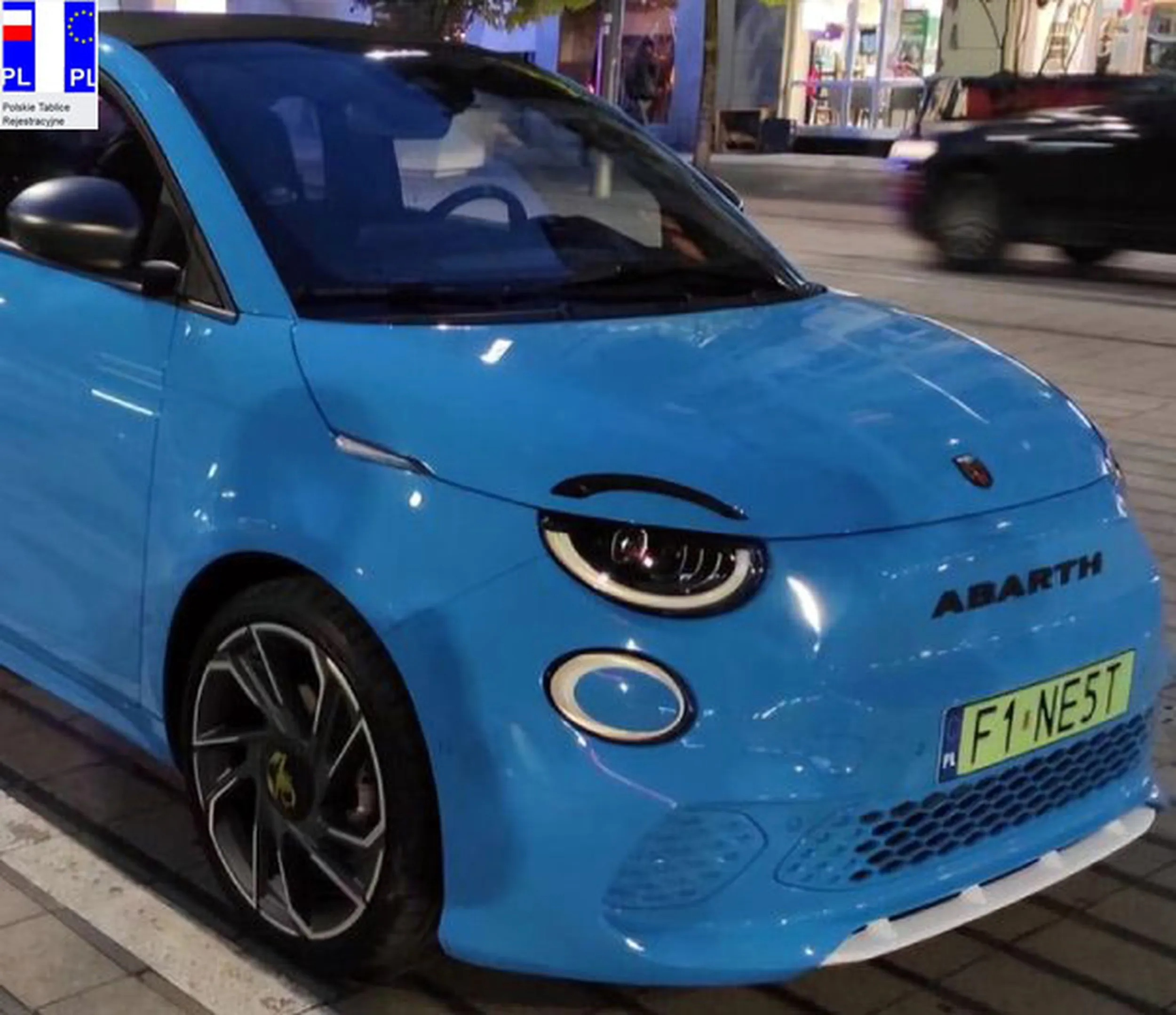 Fajny numer, blacha F1 NE5T