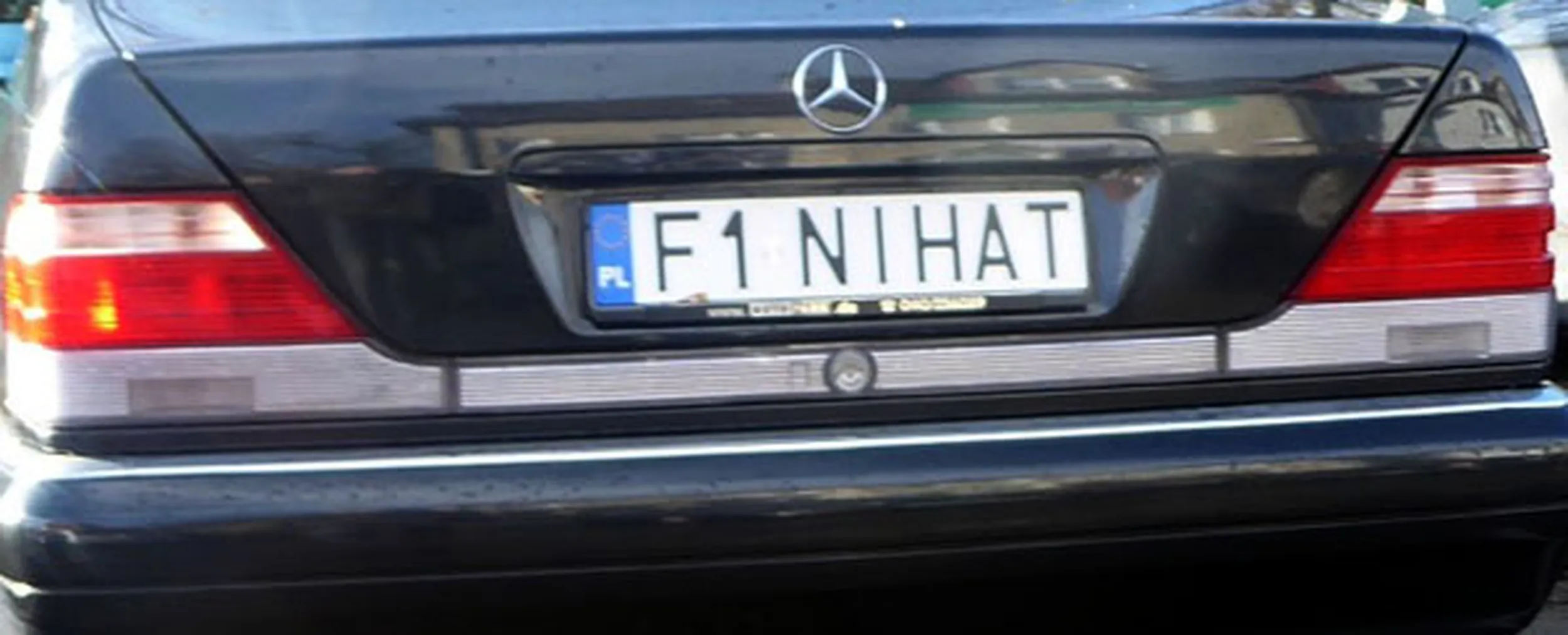 Fajny numer, blacha F1 NIHAT