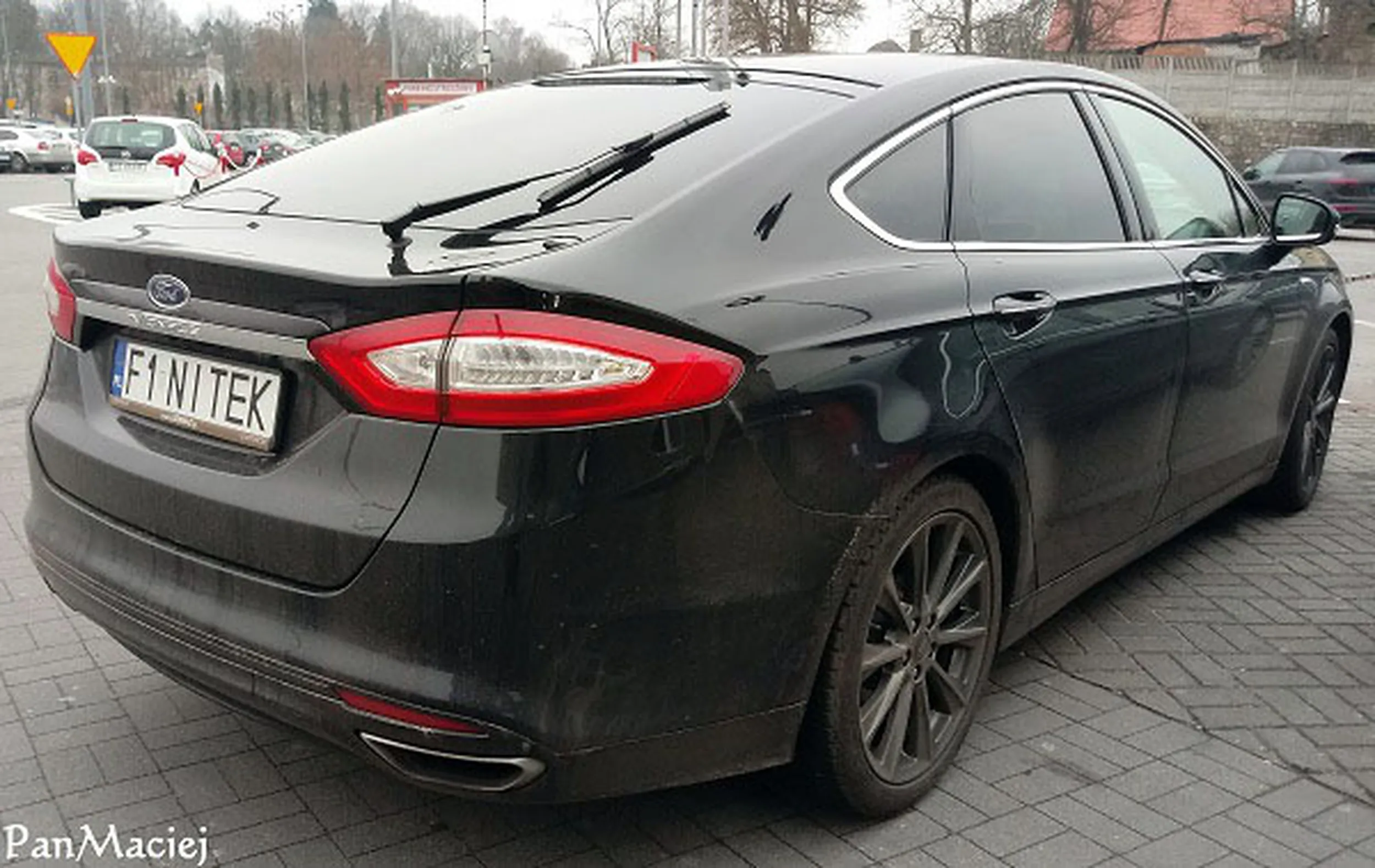 Fajny numer, blacha F1 NITEK