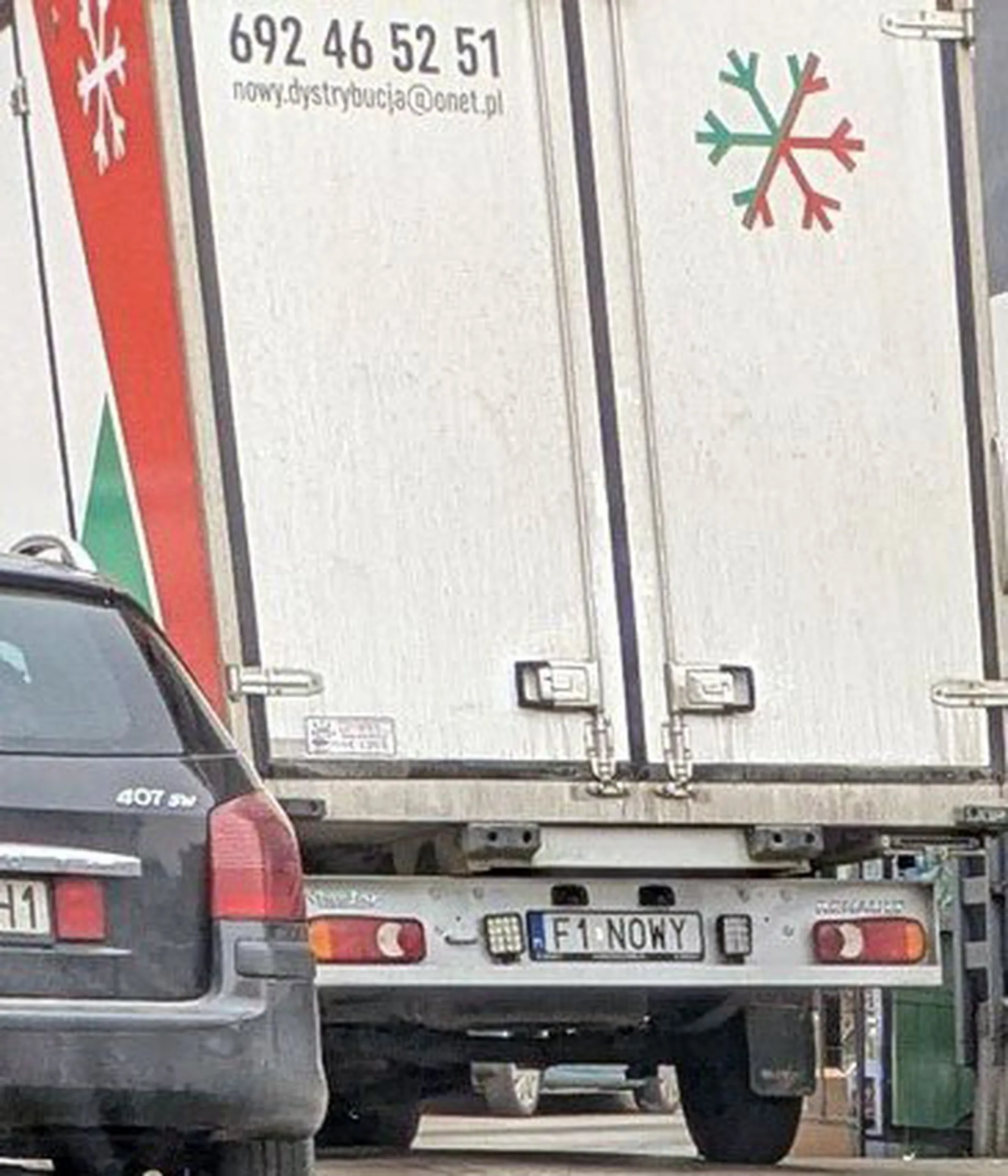 Fajny numer, blacha F1 NOWY