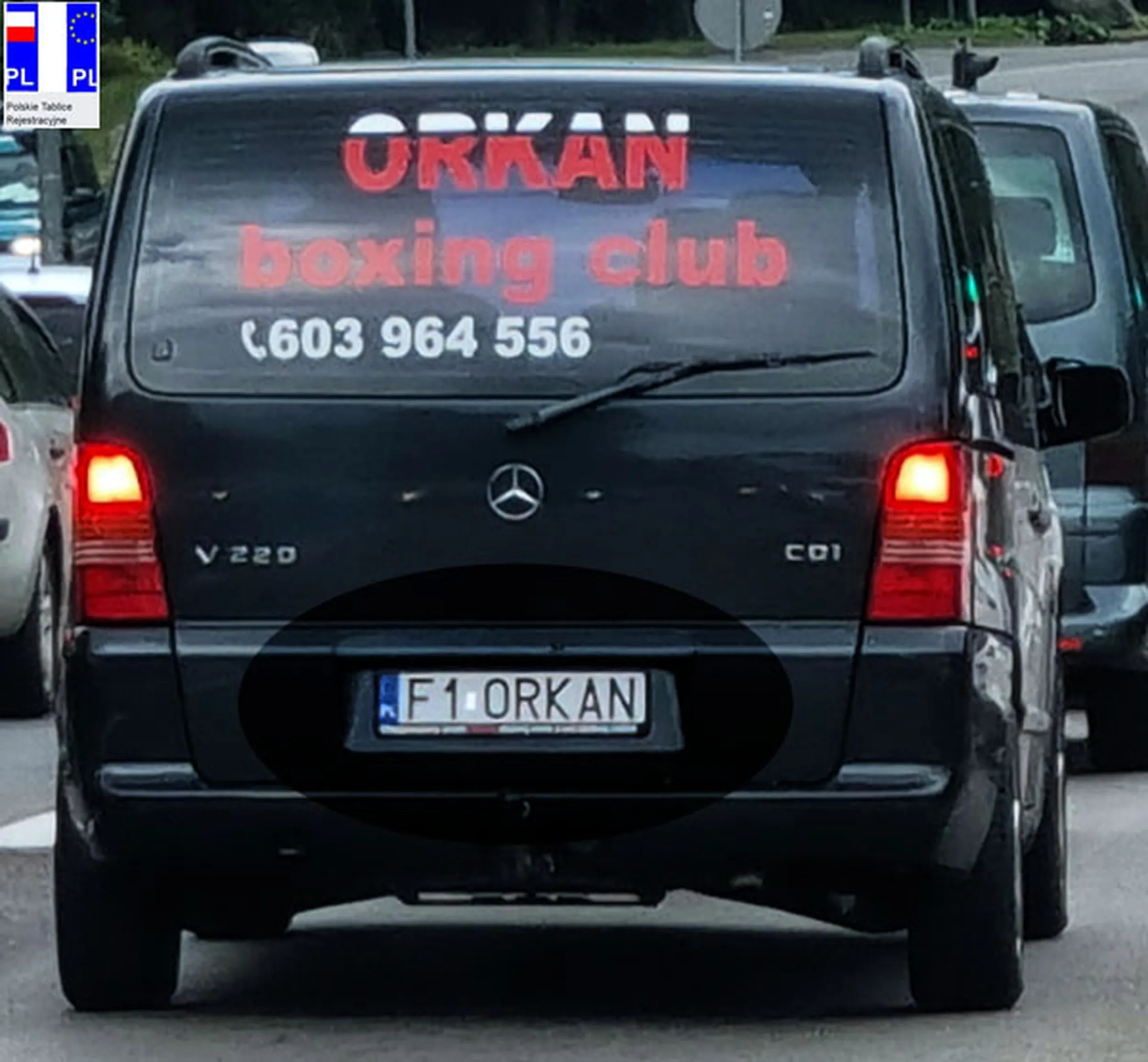 Fajny numer, blacha F1 ORKAN