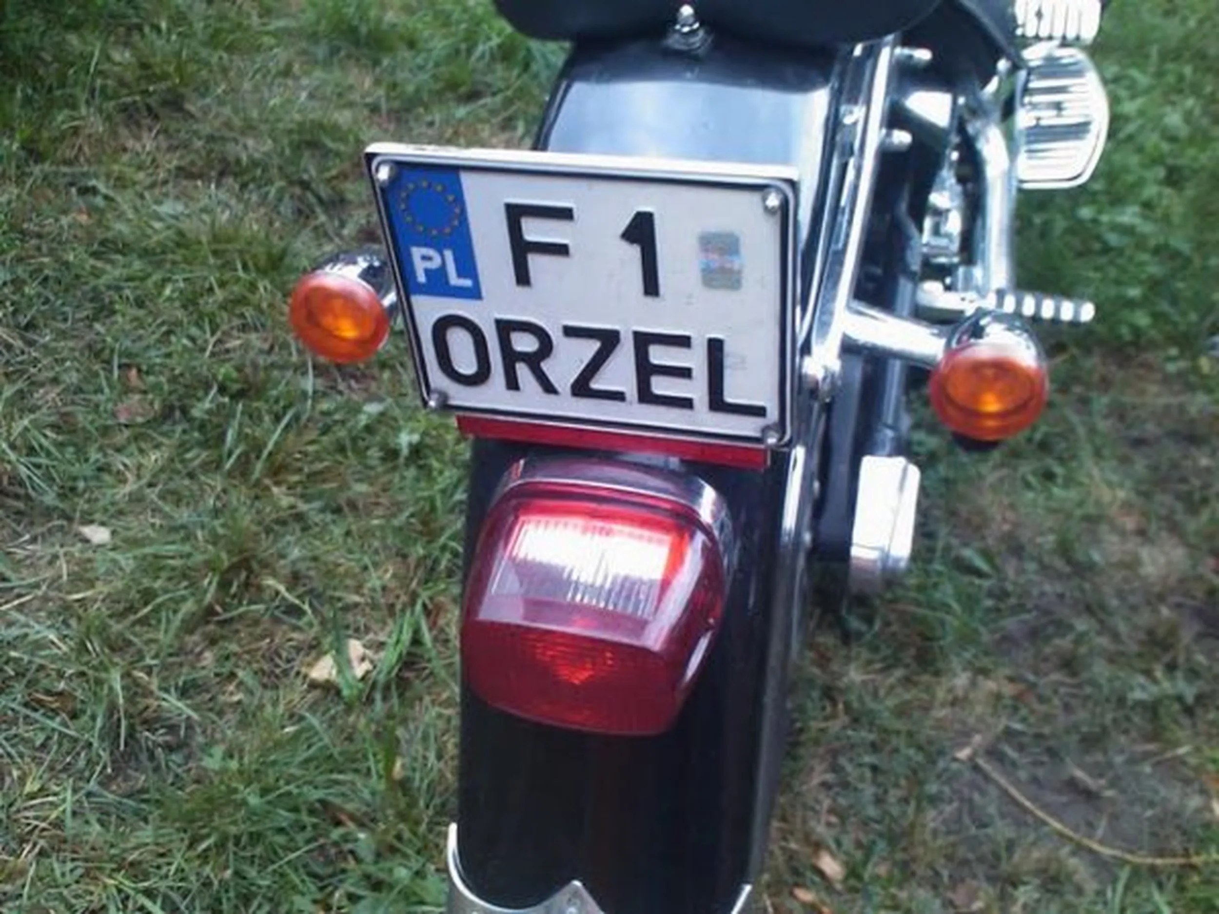 Fajny numer, blacha F1 ORZEL