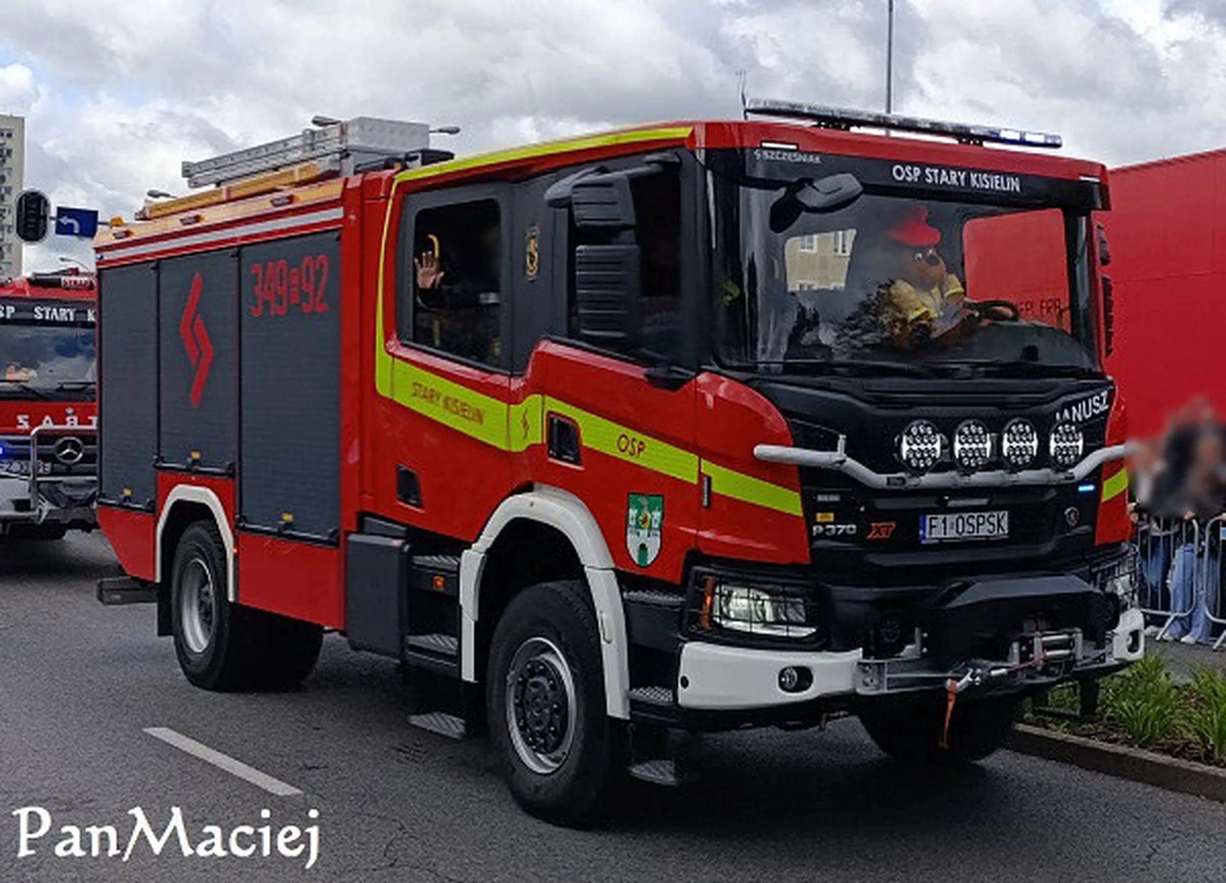 Fajny numer, blacha F1 OSPSK