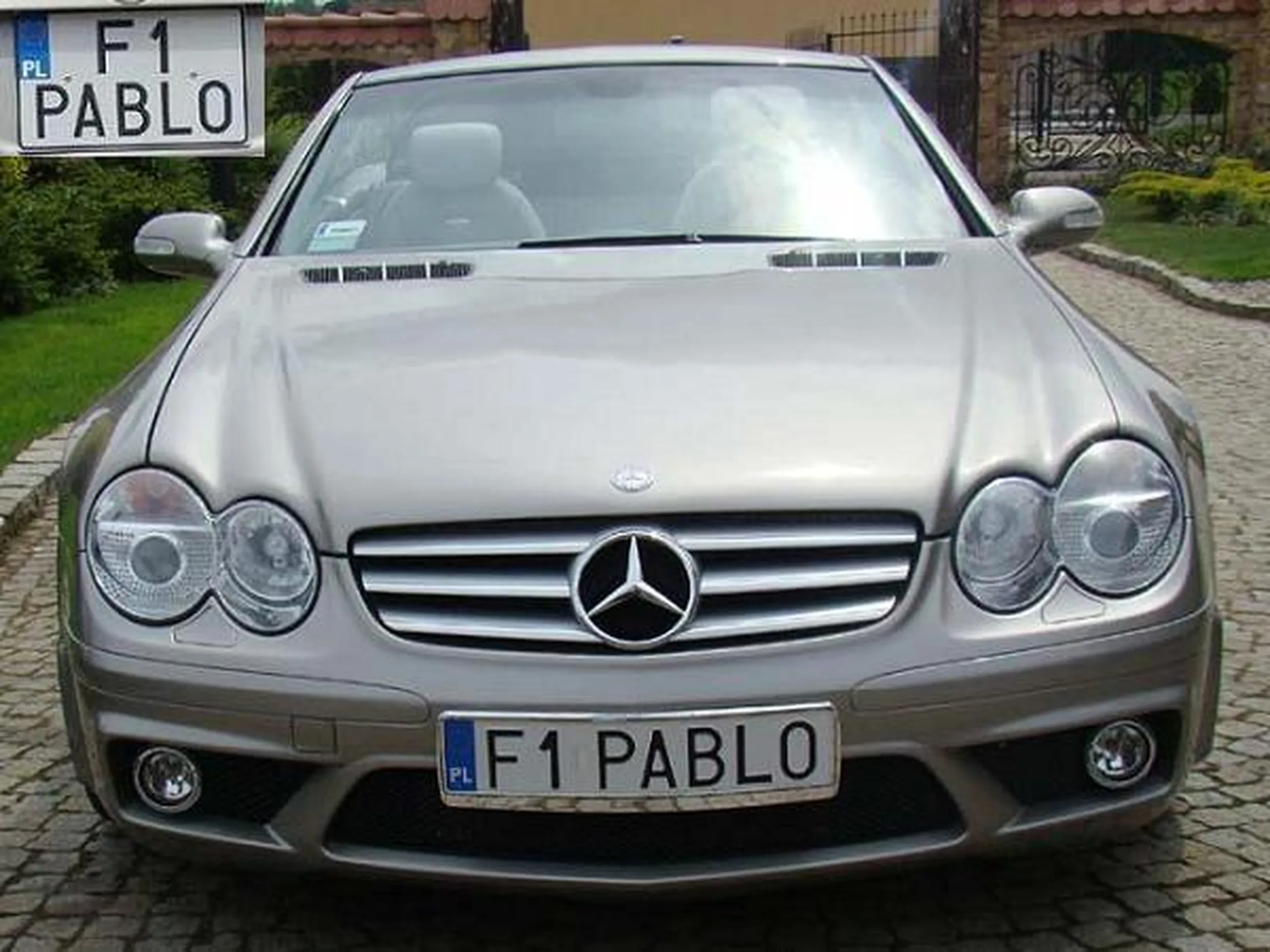 Fajny numer, blacha F1 PABLO