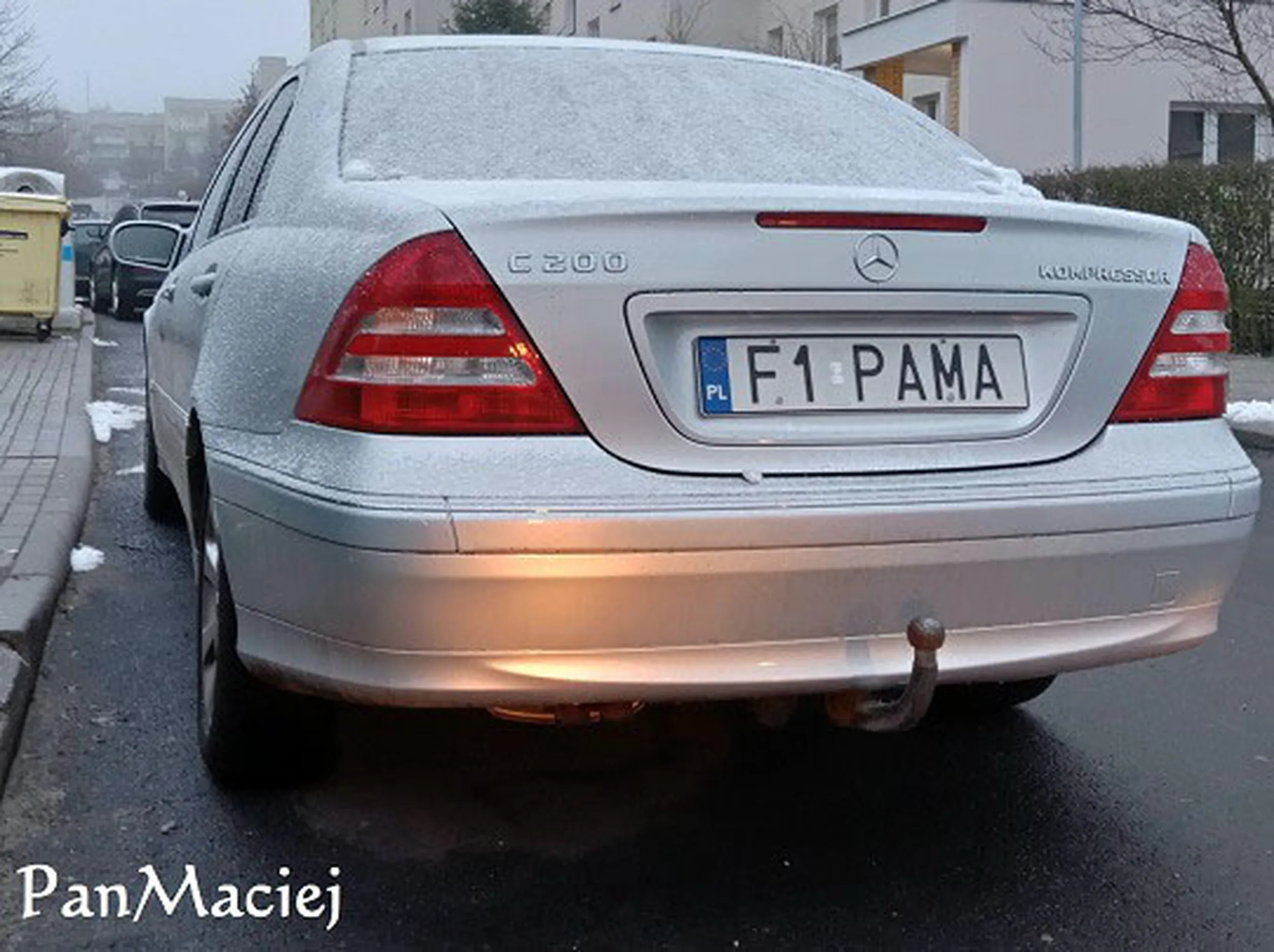 Fajny numer, blacha F1 PAMA