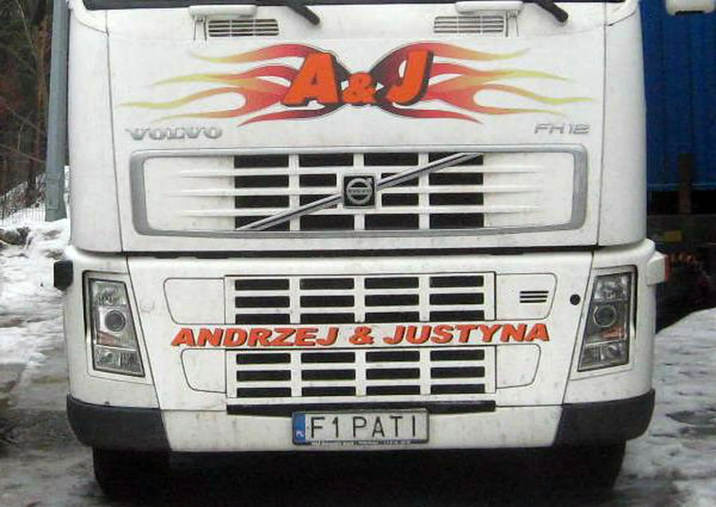 Fajny numer, blacha F1 PATI