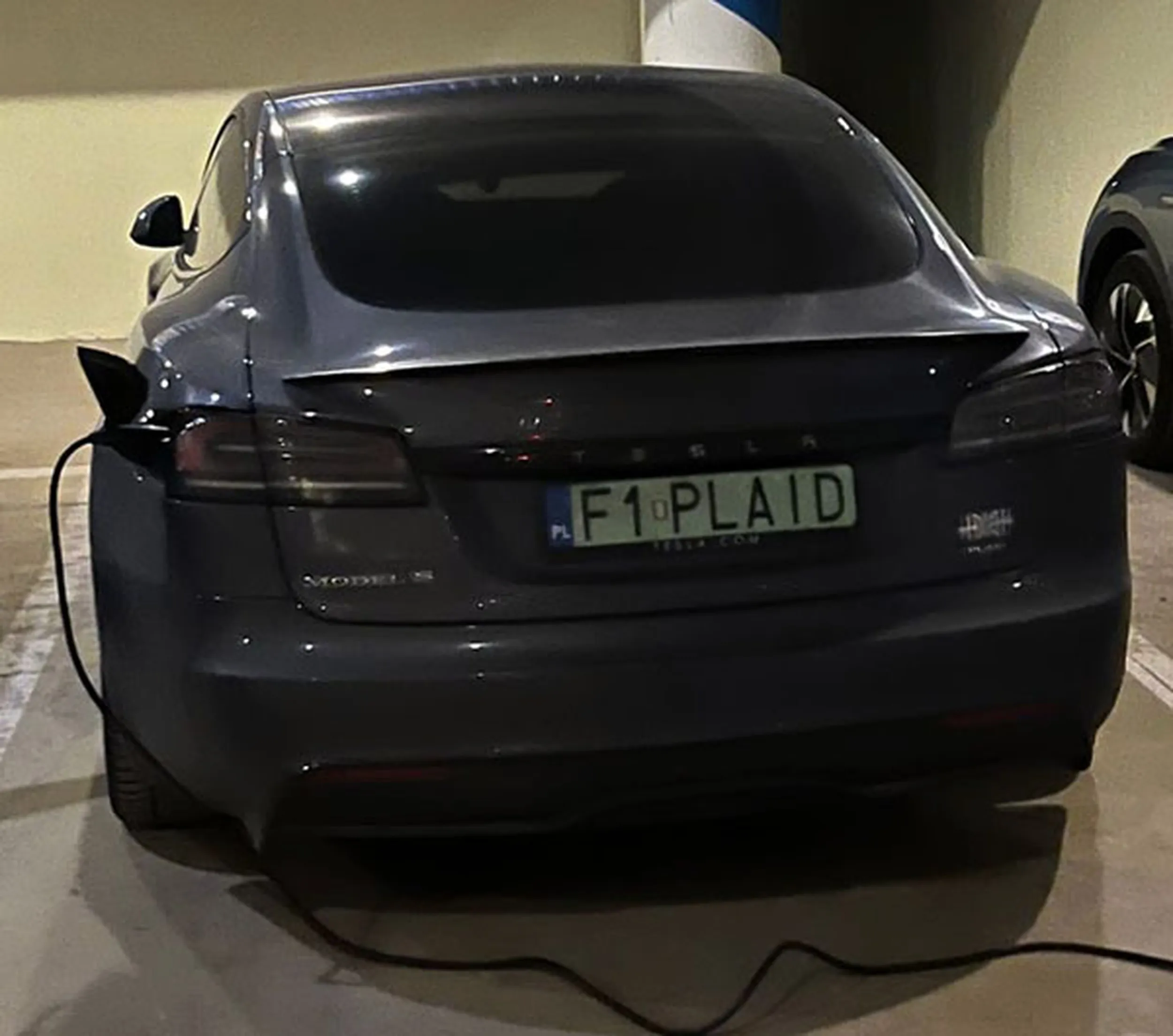 Fajny numer, blacha F1 PLAID