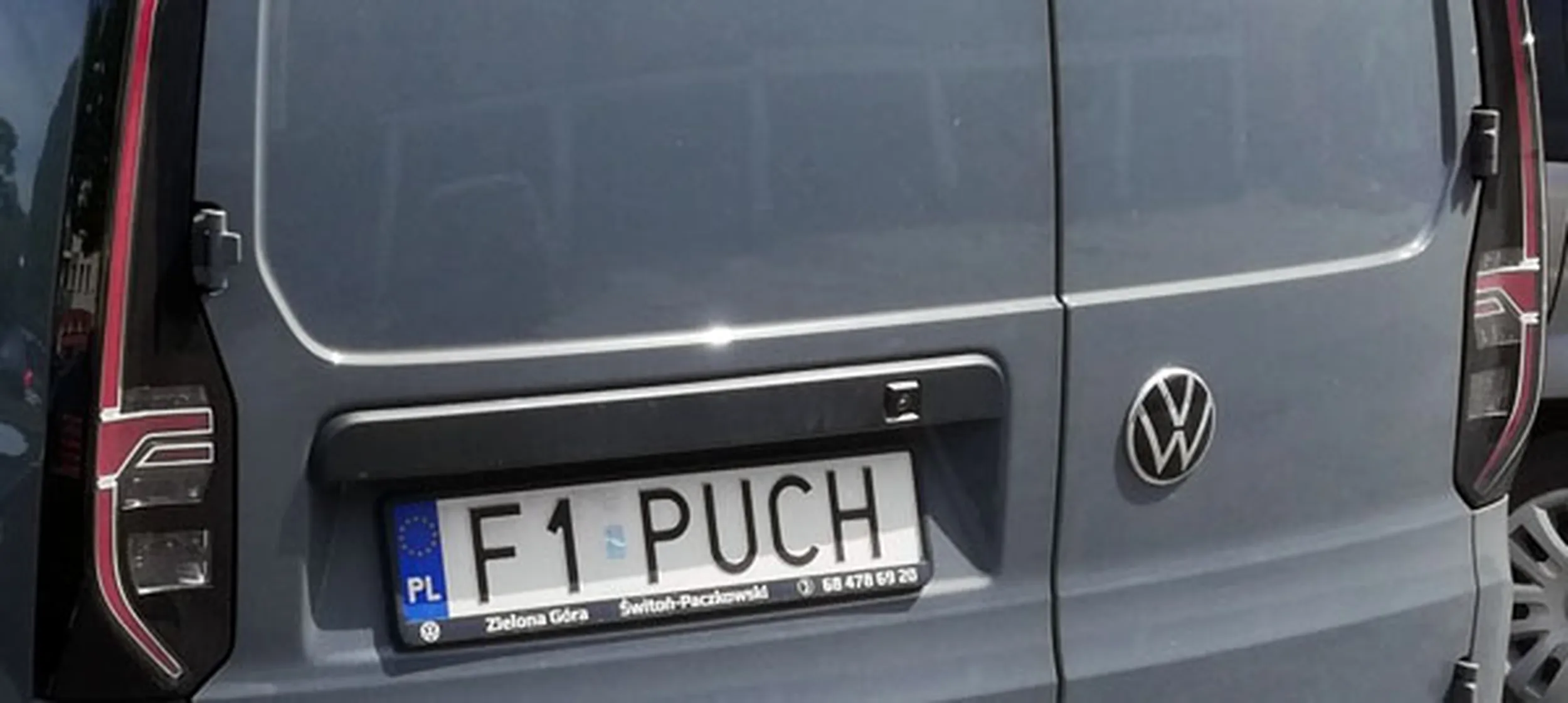 Fajny numer, blacha F1 PUCH