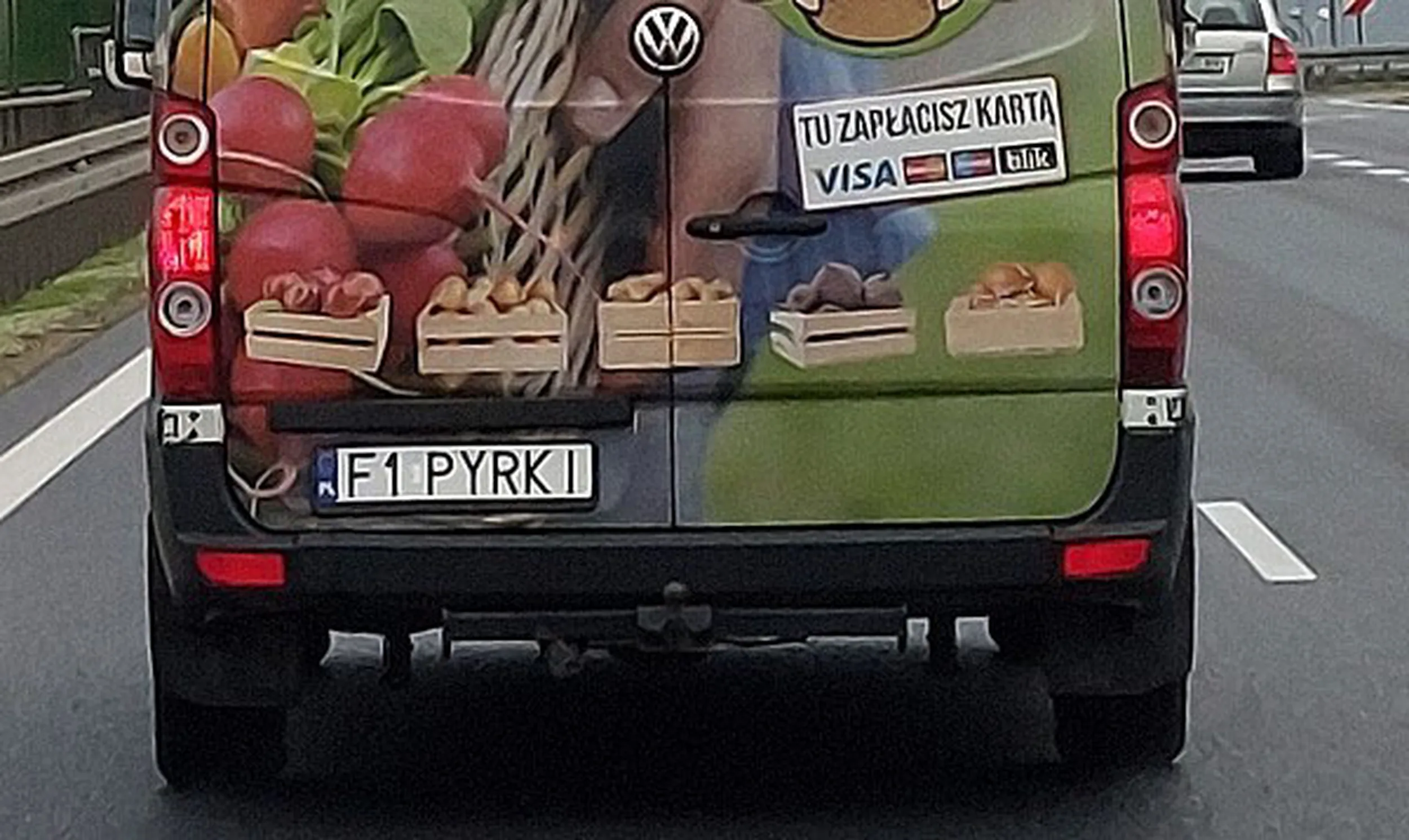 Fajny numer, blacha F1 PYRKI