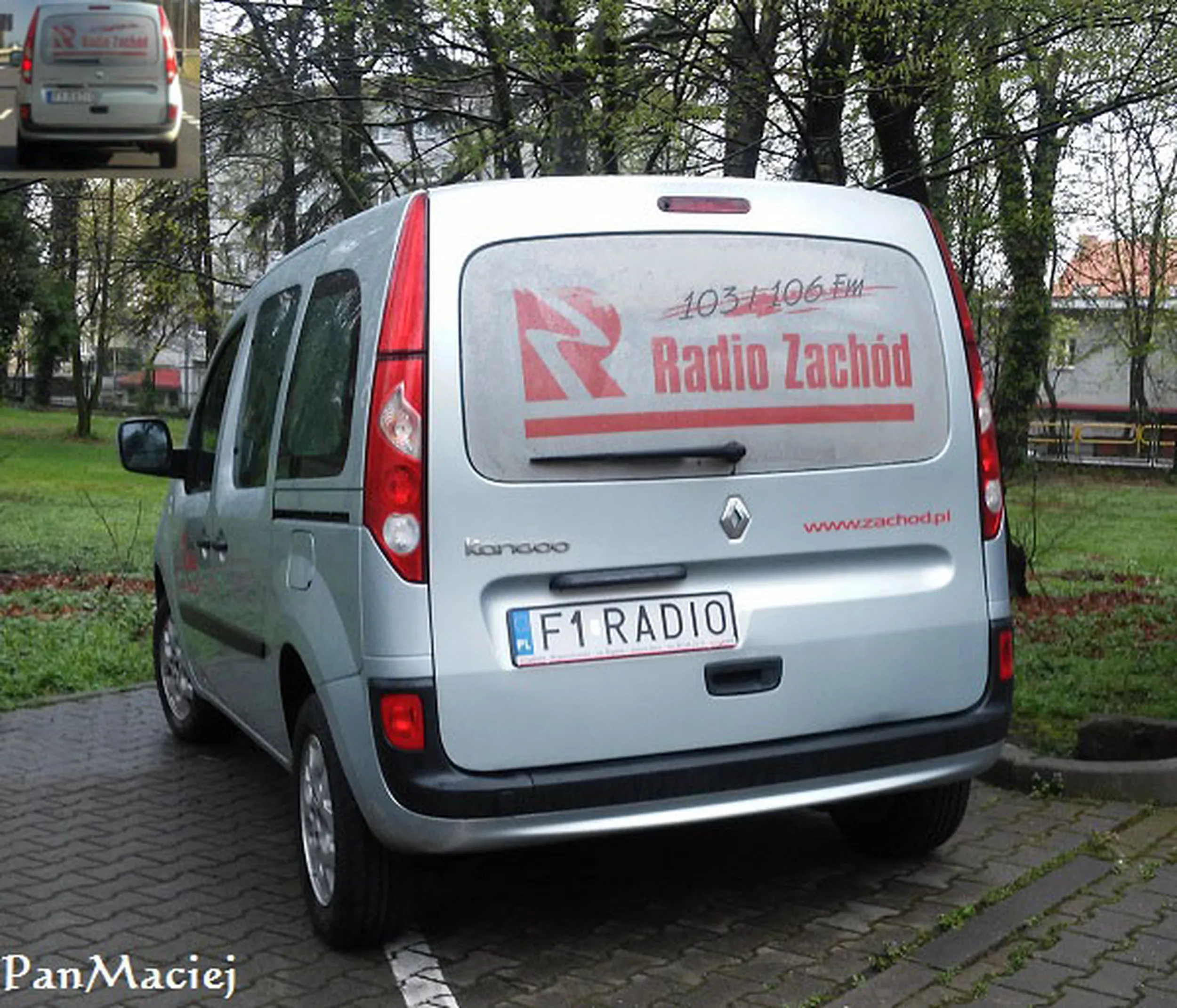 Fajny numer, blacha F1 RADIO