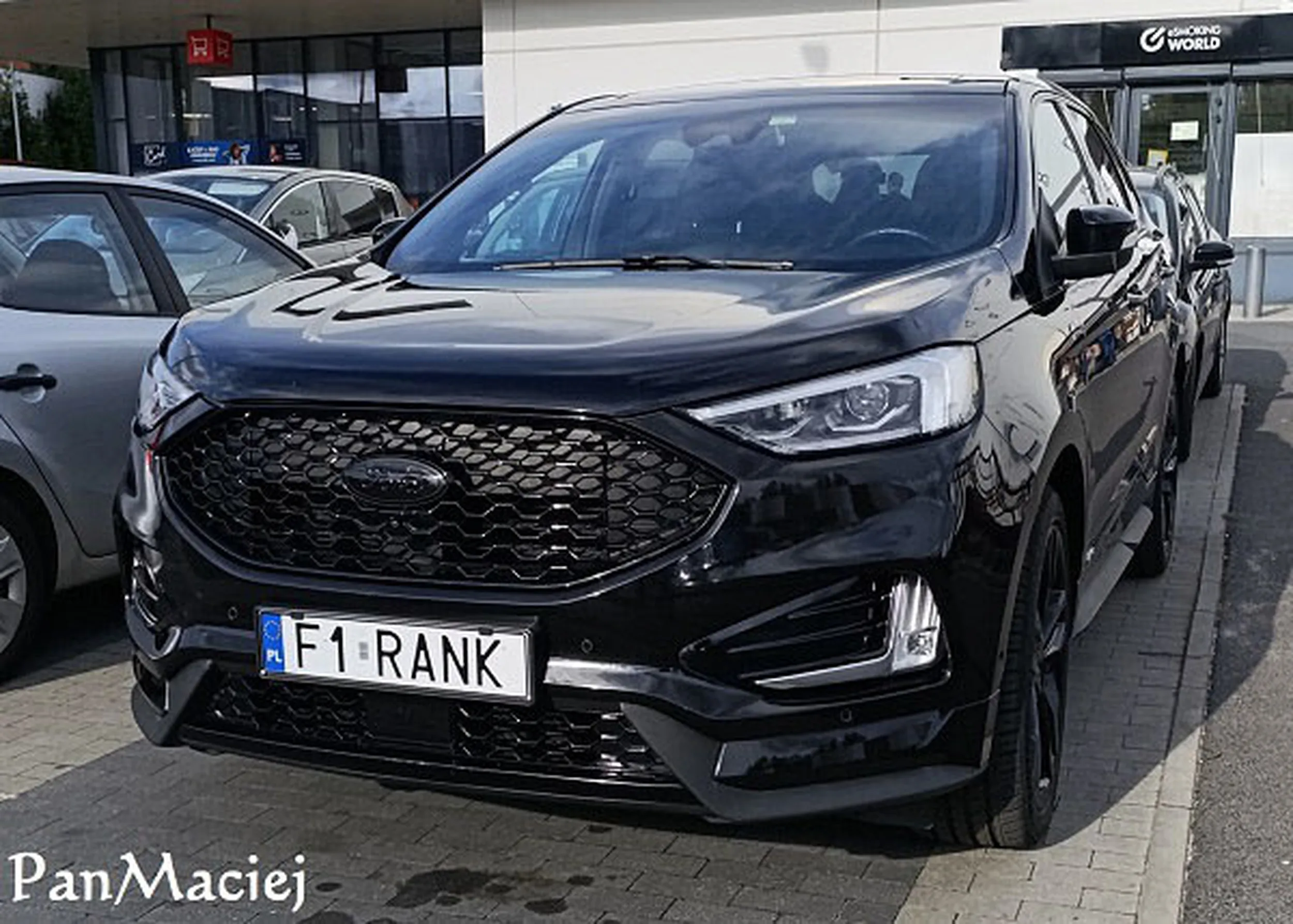 Fajny numer, blacha F1 RANK