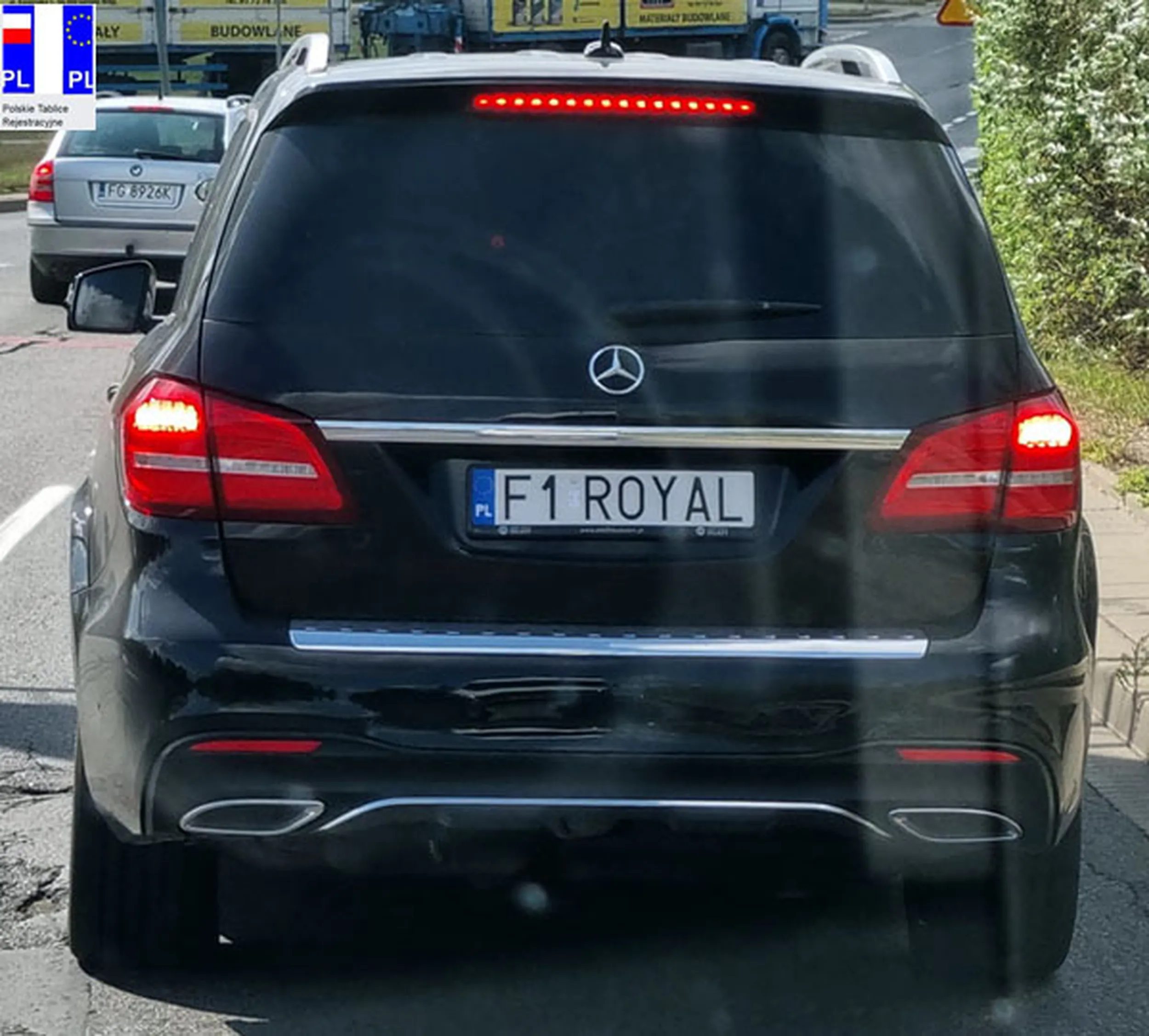 Fajny numer, blacha F1 ROYAL