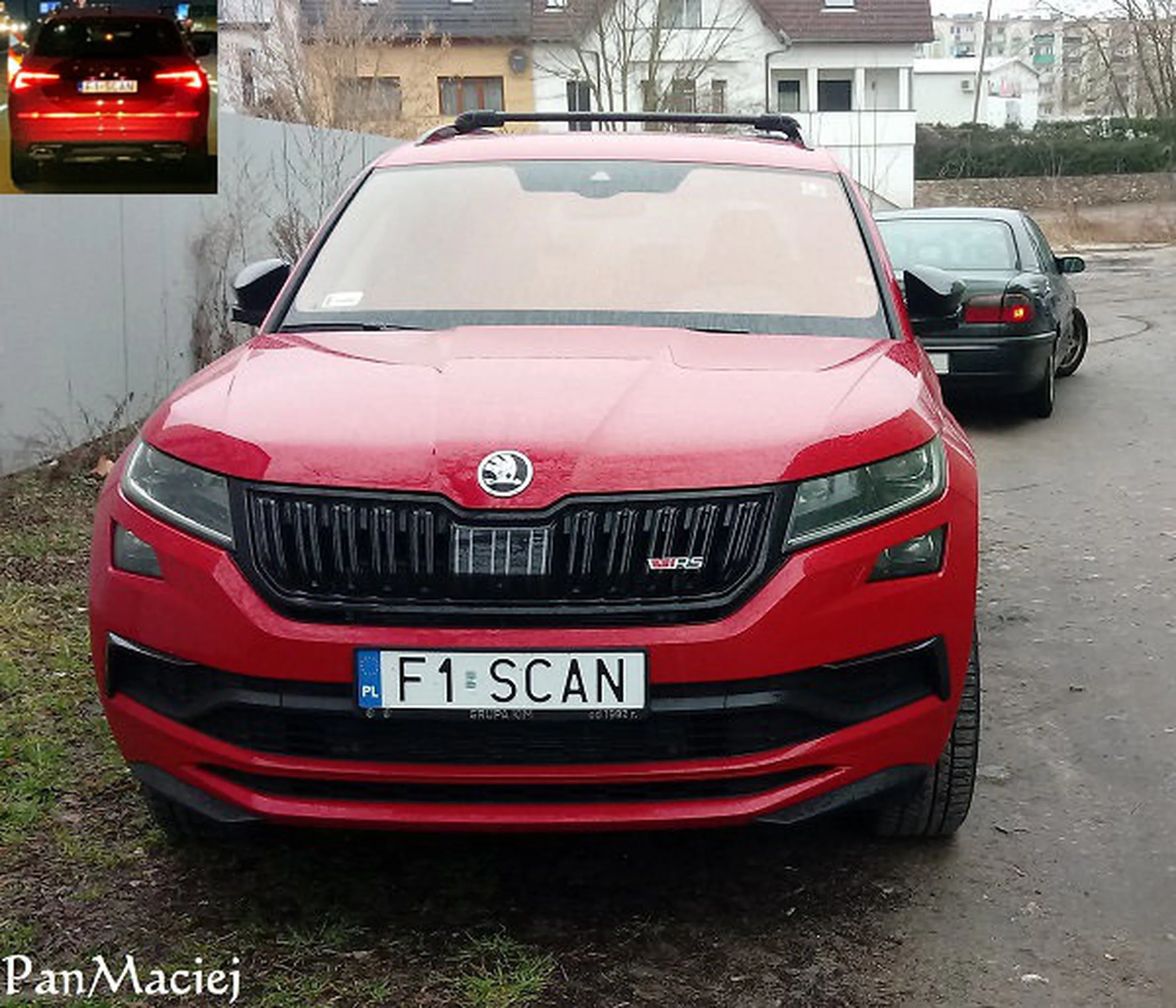 Fajny numer, blacha F1 SCAN