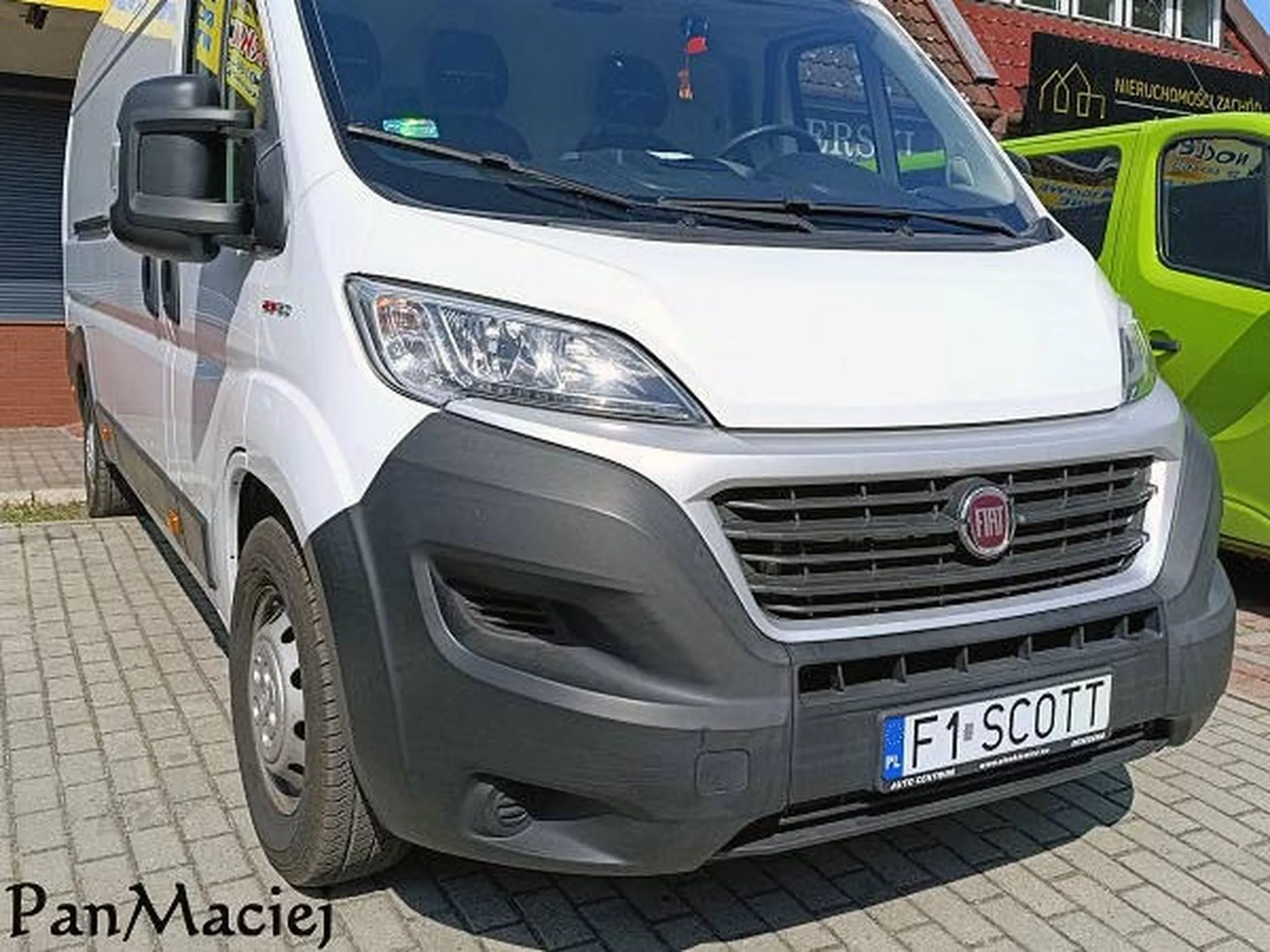 Fajny numer, blacha F1 SCOTT