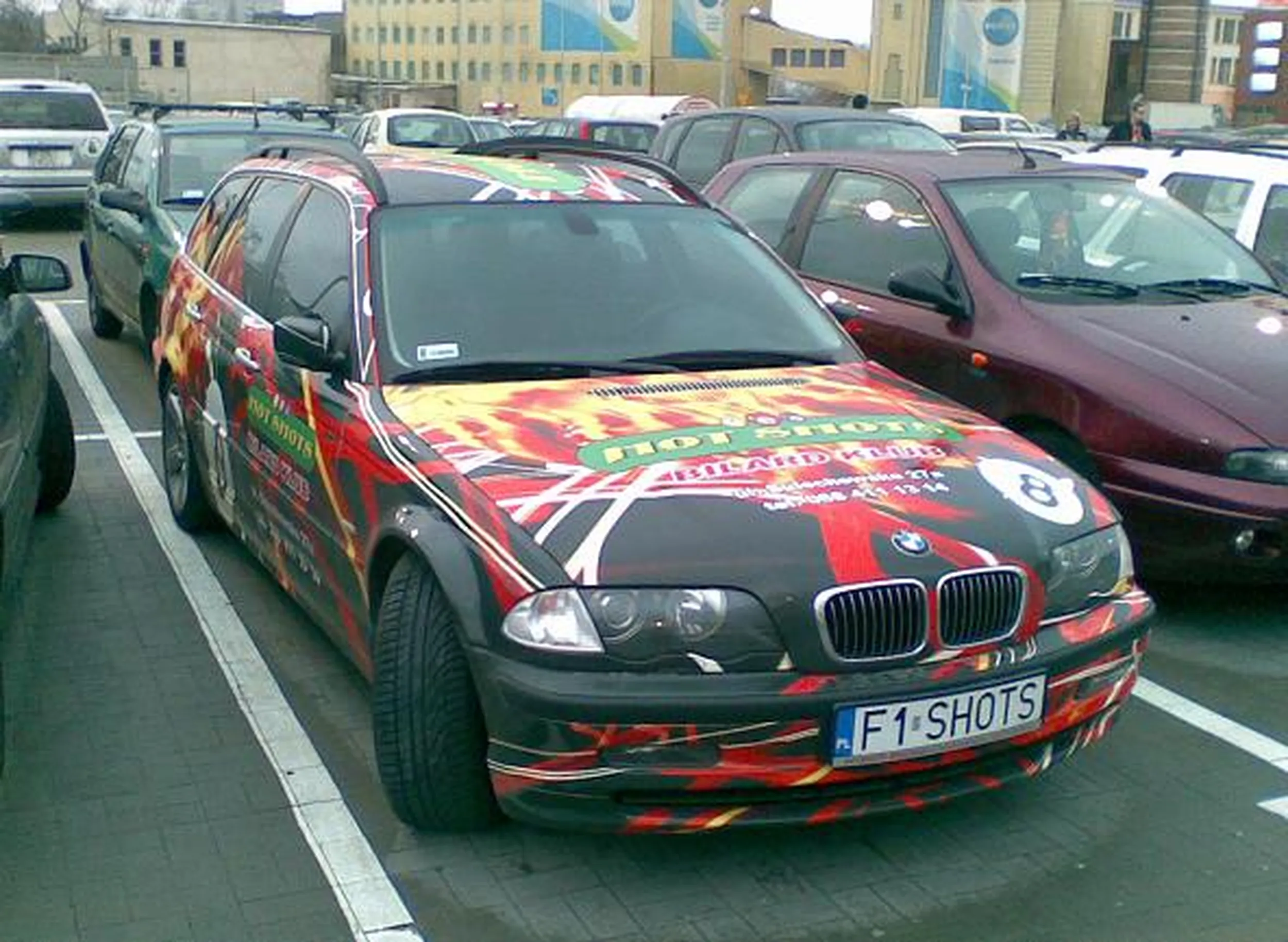 Fajny numer, blacha F1 SHOTS